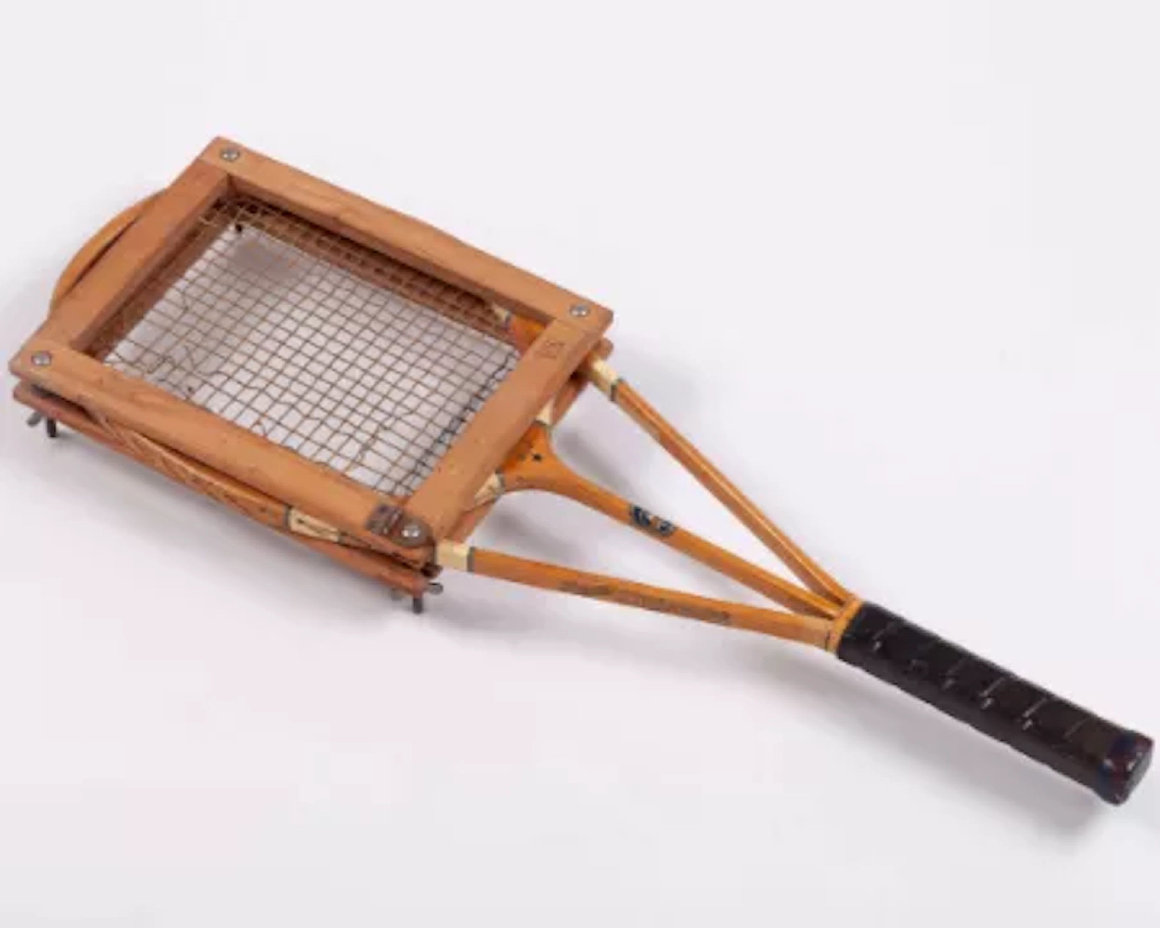 Hazell's Bluestar Streamline tennis racket, circa 1935