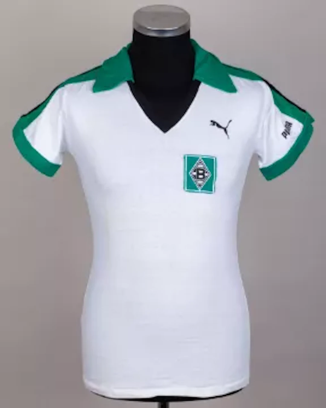 Christian Kulick white, green and black No.12 Borussia Monchengladbach