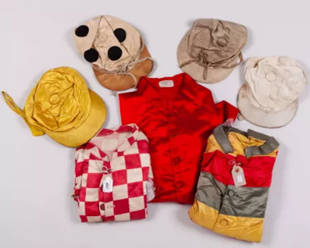 Group of early 20th century racing silks