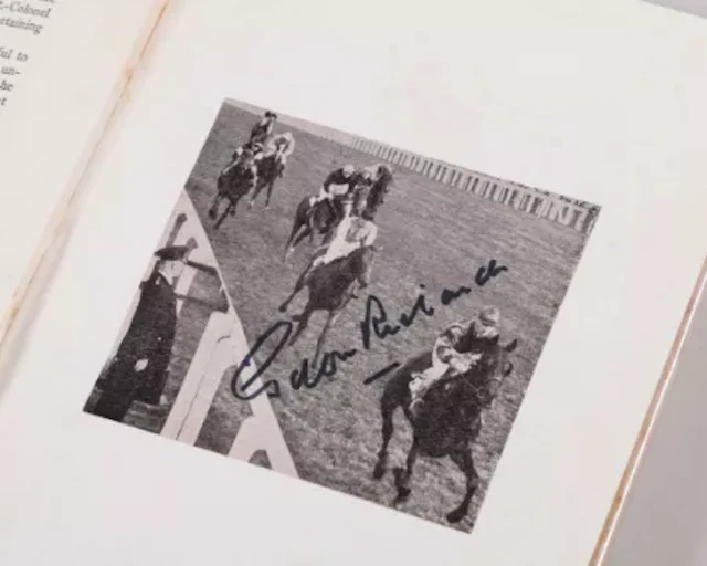 A signed copy of the jockey Sir Gordon Richards's autobiography ‘My Story’