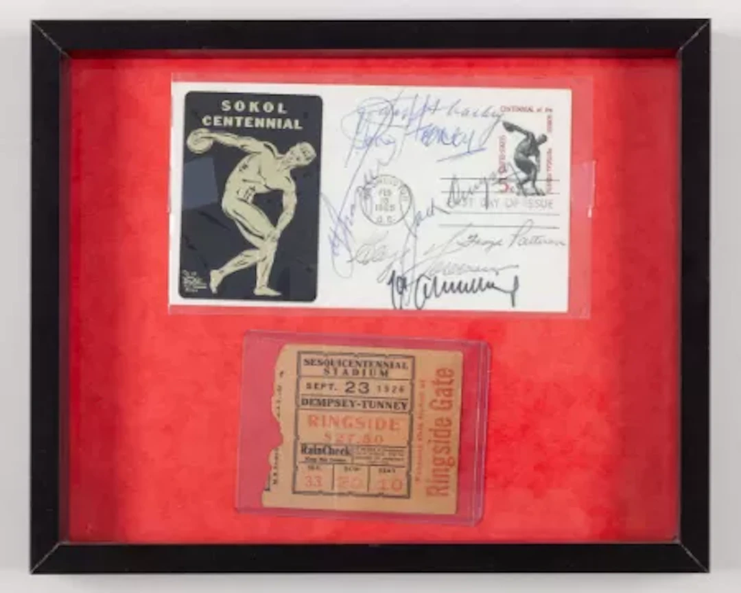 A Sokol Centennial autographed first day cover
