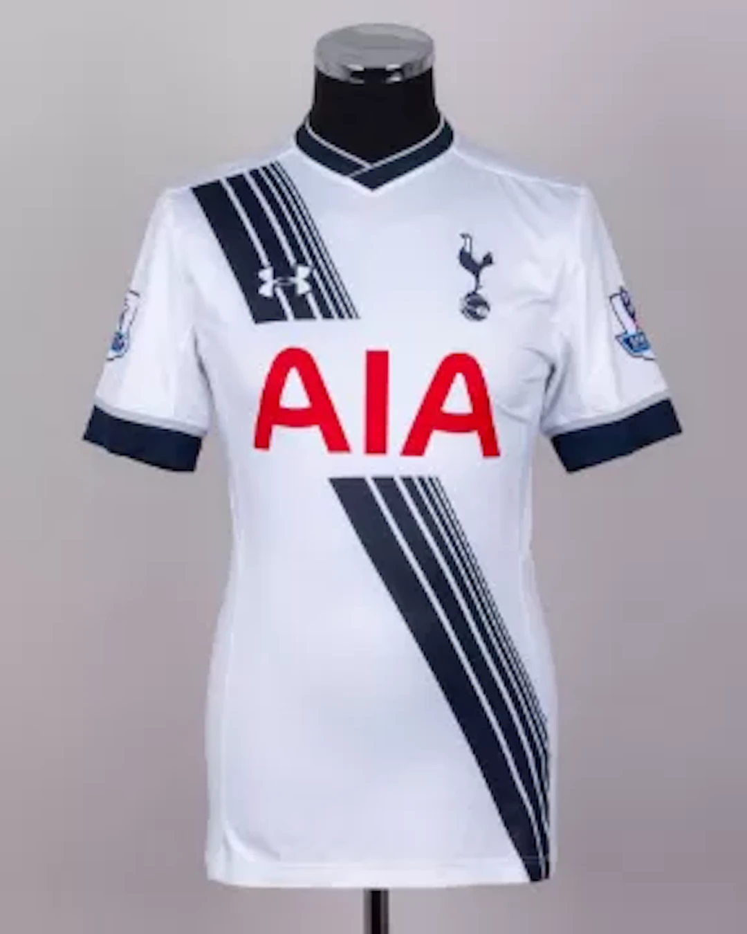 Christian Eriksen white No.23 Tottenham Hotspur signed match issued
