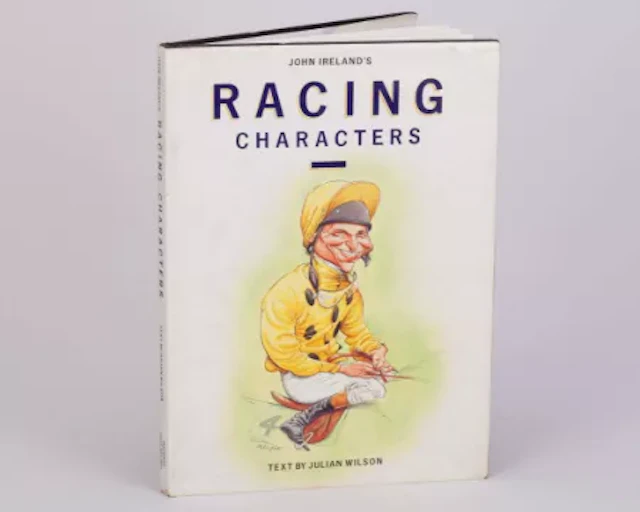 An multi-signed copy of John Ireland's book Racing Characters
