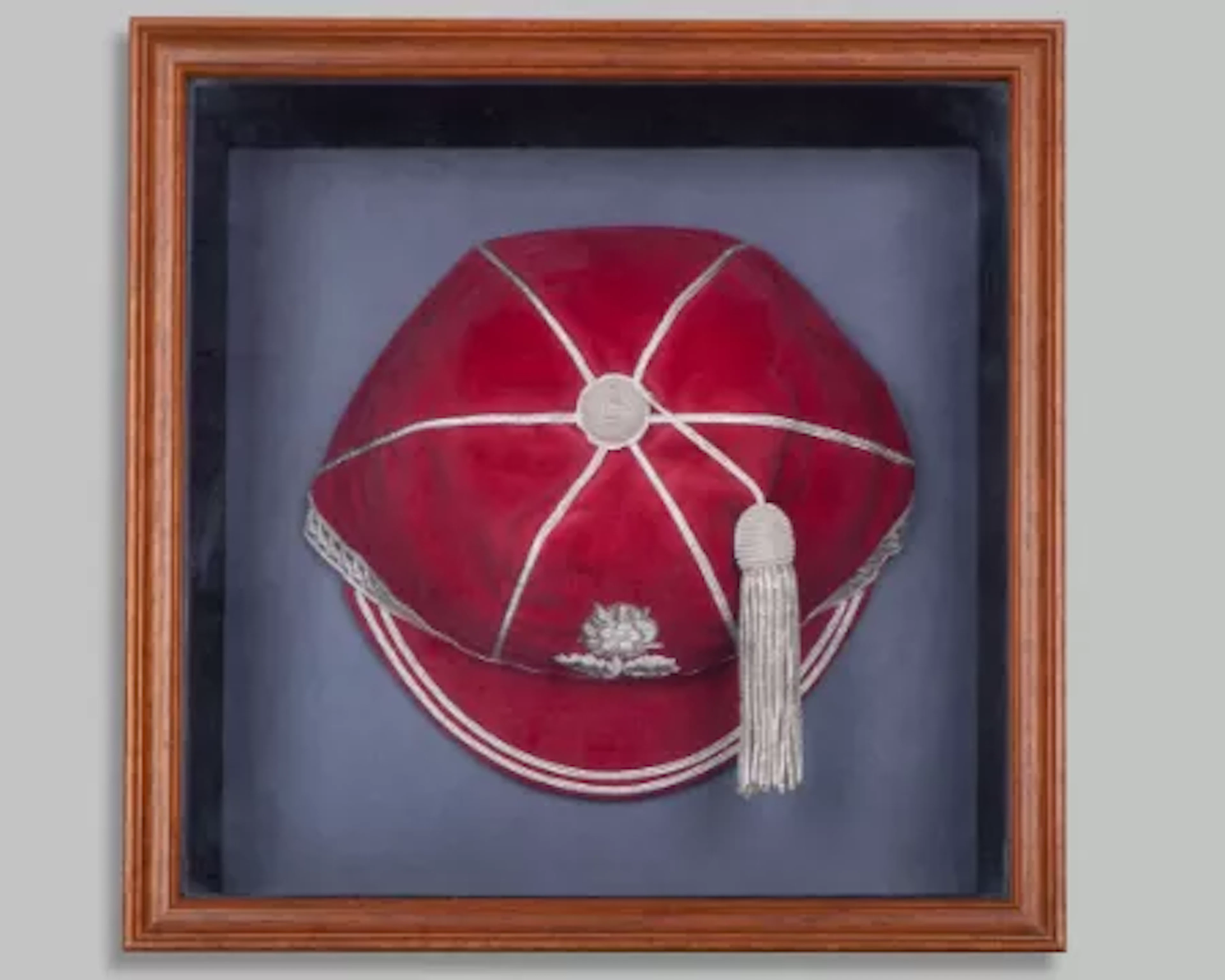 Lawrence Dallaglio red England rugby union international cap