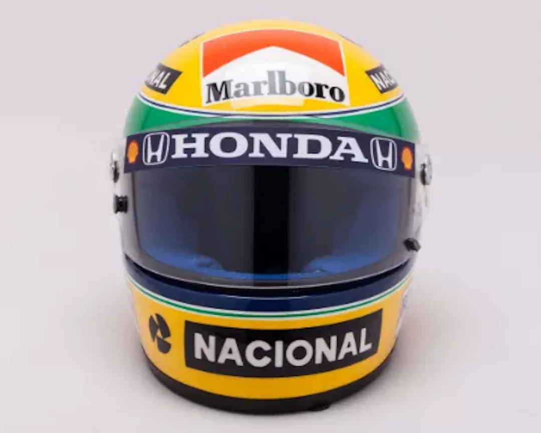 Ayrton Senna 1992 Honda Marlboro McLaren Original Shoei Replica Helmet