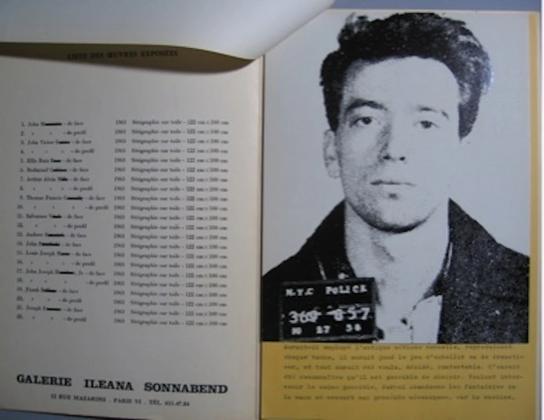 Andy WARHOL - Dossier n°2357 - The Thirteen most wanted men, 1967 - livre