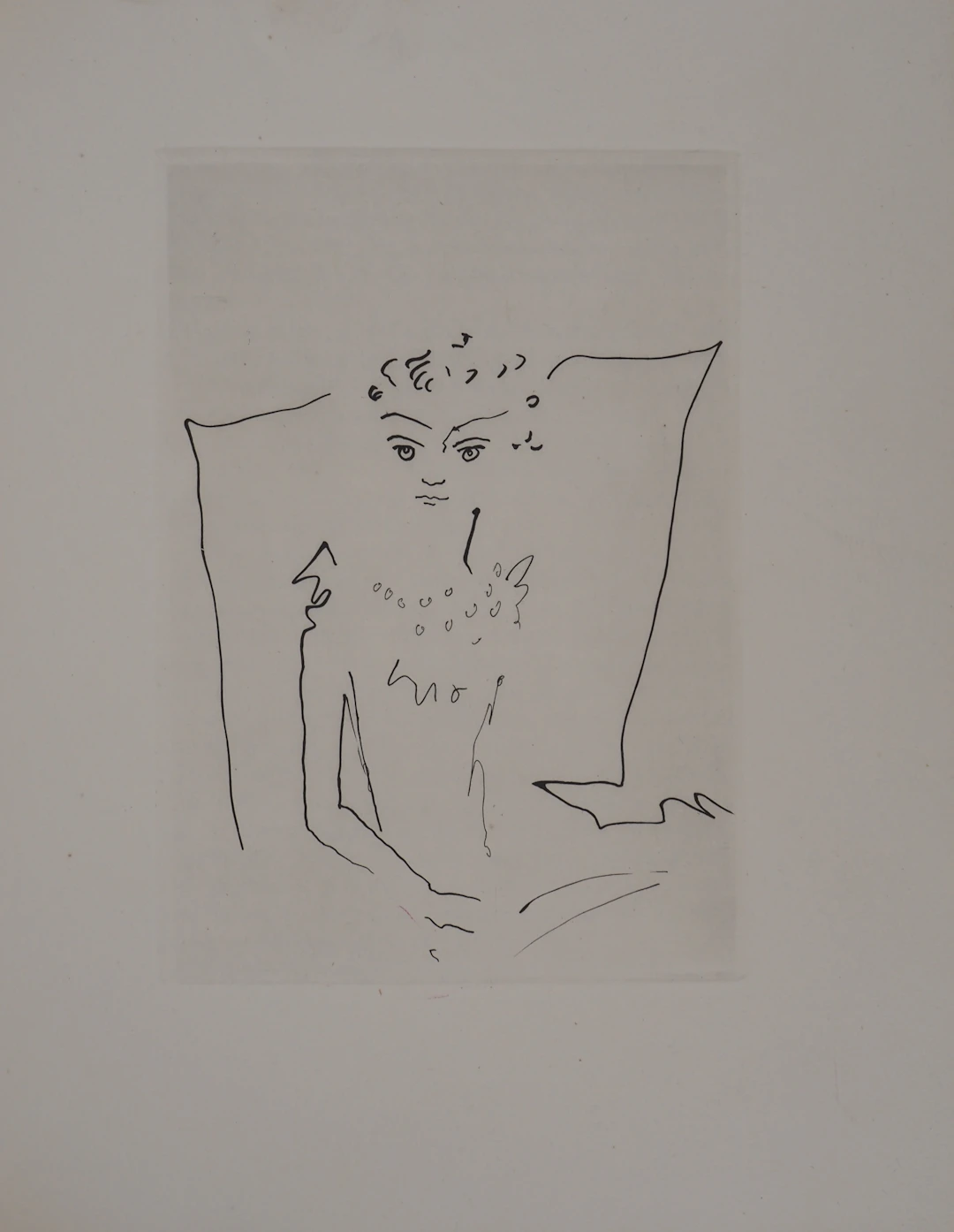 Jean COCTEAU : Le bal du comte d'Orgel, La comtesse dans son lit
