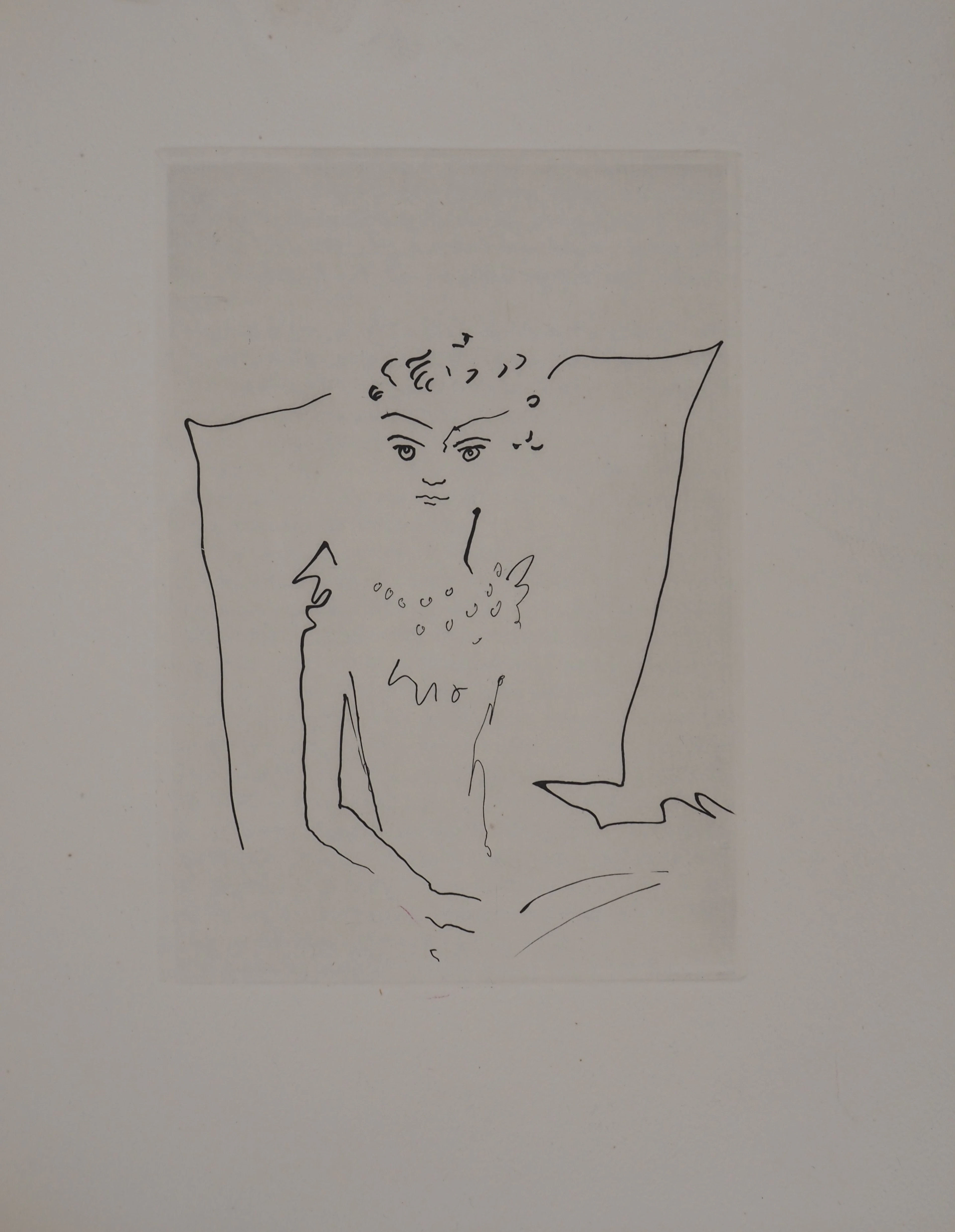 Jean COCTEAU : Le bal du comte d'Orgel, La comtesse dans son lit