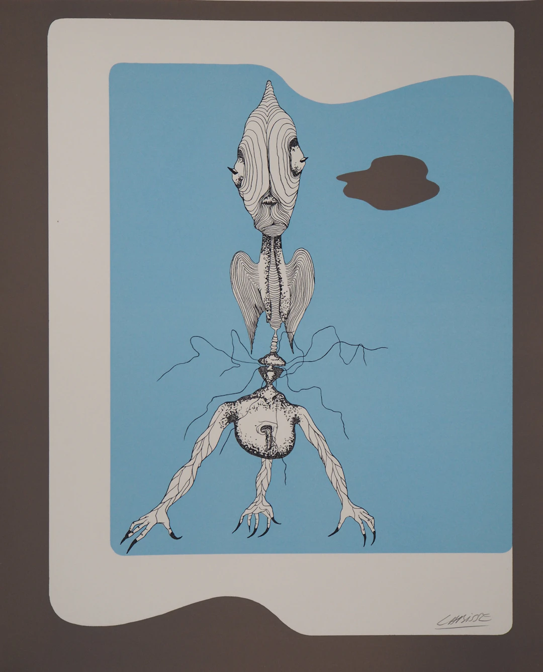 Félix LABISSE : L’Epigone, Lithographie originale, signée