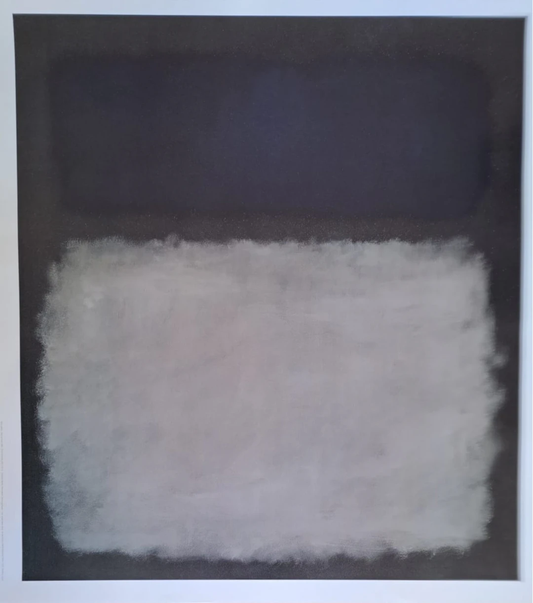 Mark Rothko (d’après) - Blue and Gray - Lithographie offset