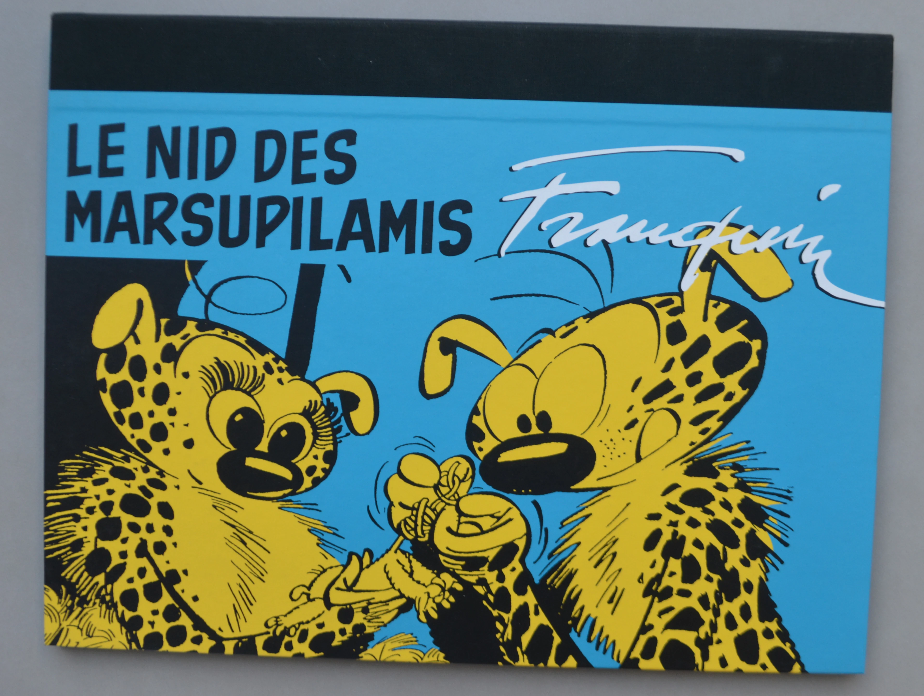 Franquin - portfolio - le nid des marsupilamis - 2003 - 8 sérigraphies