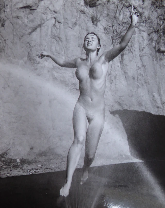 André DE DIENES - Nude, 1960, Tirage argentique