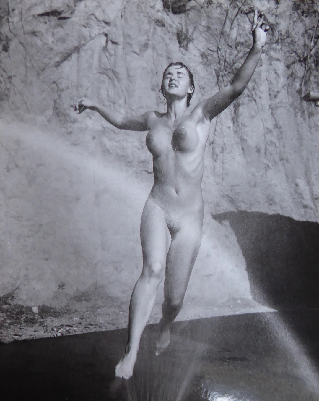 André DE DIENES - Nude, 1960, Tirage argentique