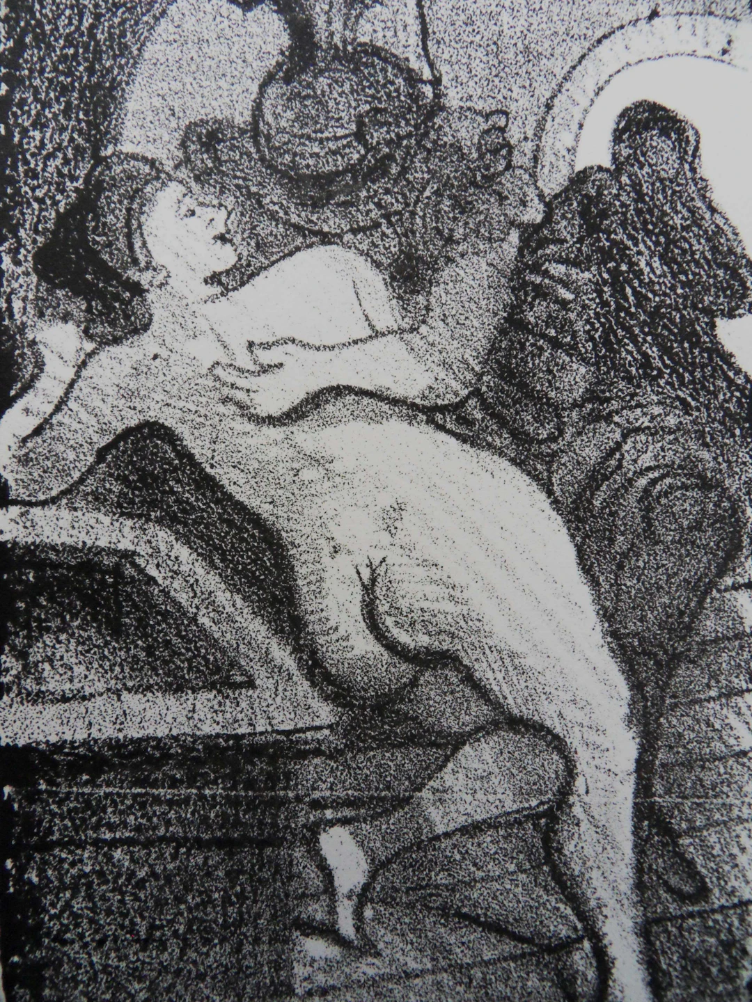 André DERAIN : La fille à soldats - Lithographie originale signée