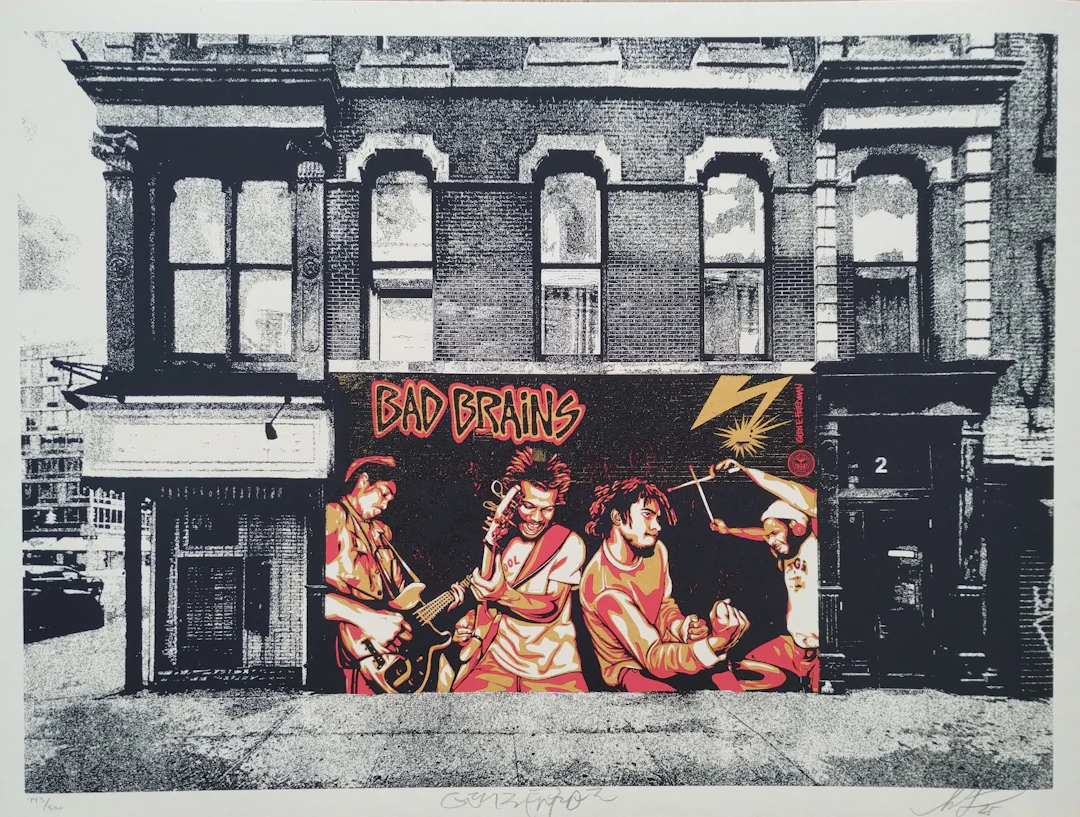 Shepard Fairey (Obey Giant) - Bad Brains Bowery and Bleecker 2025