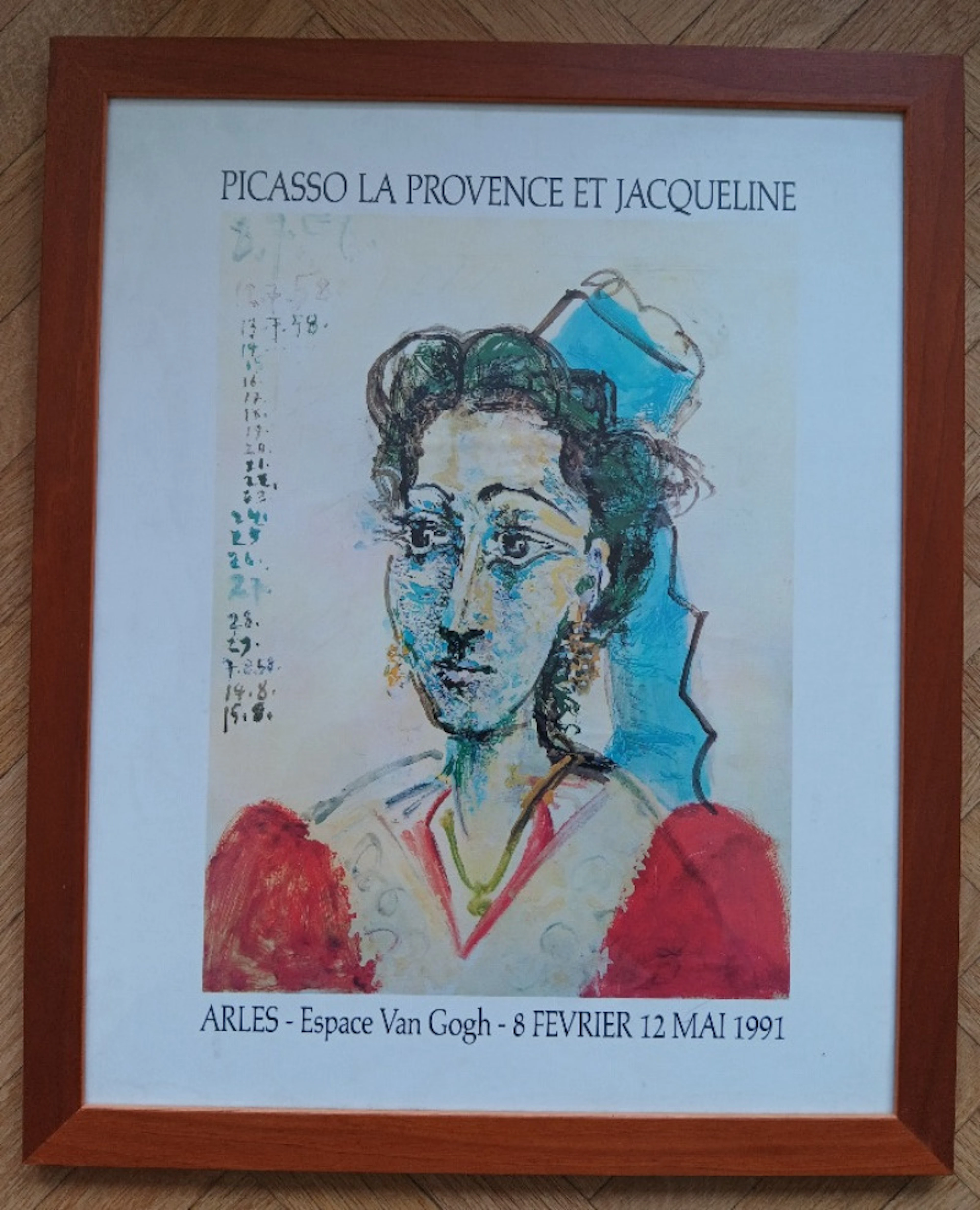 Pablo Picasso - Affiche originale d’exposition - 1991 - "Picasso