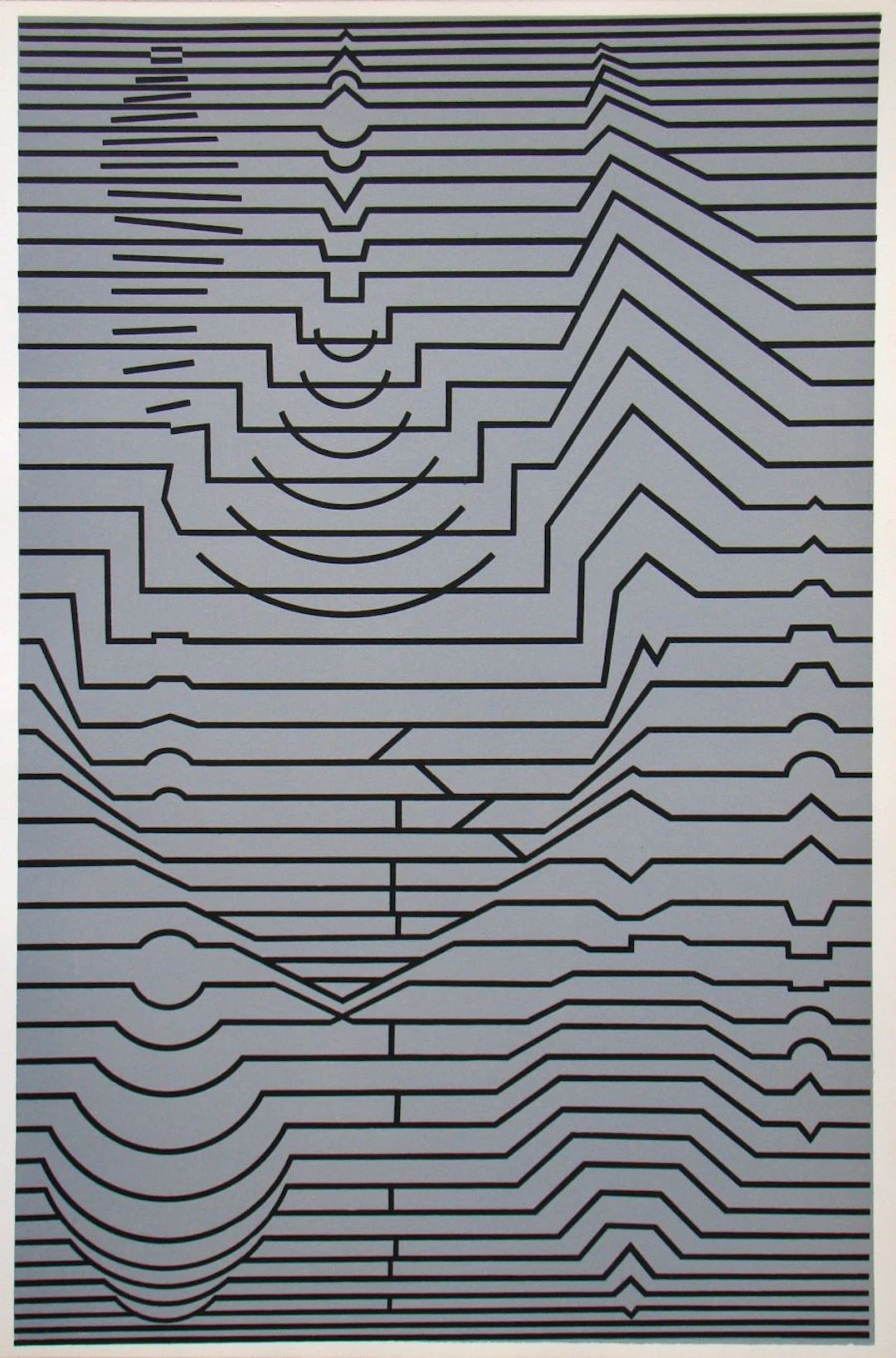 Victor VASARELY (d’après) - Naissances, 1959 - Sérigraphie