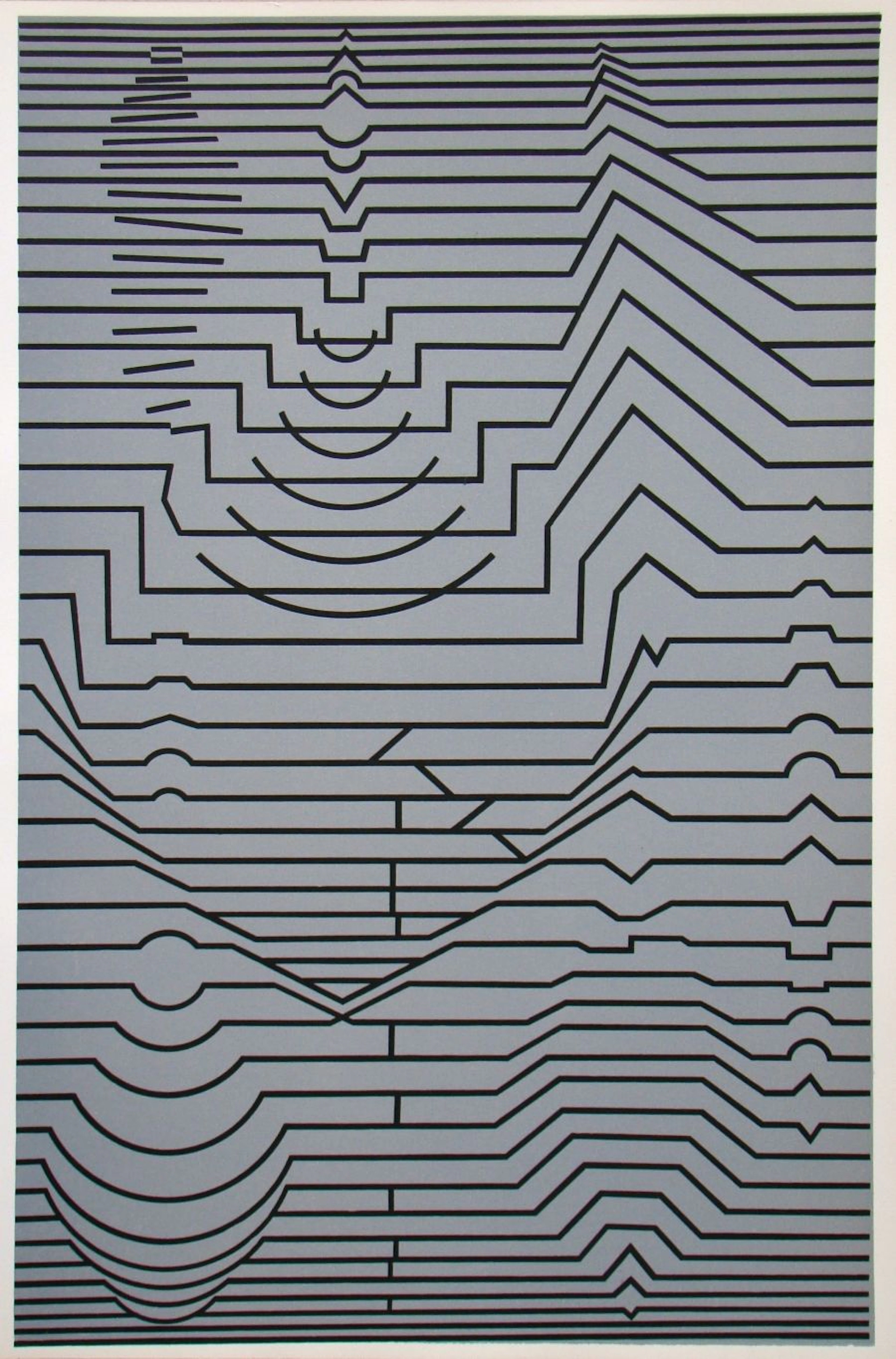 Victor VASARELY (d’après) - Naissances, 1959 - Sérigraphie