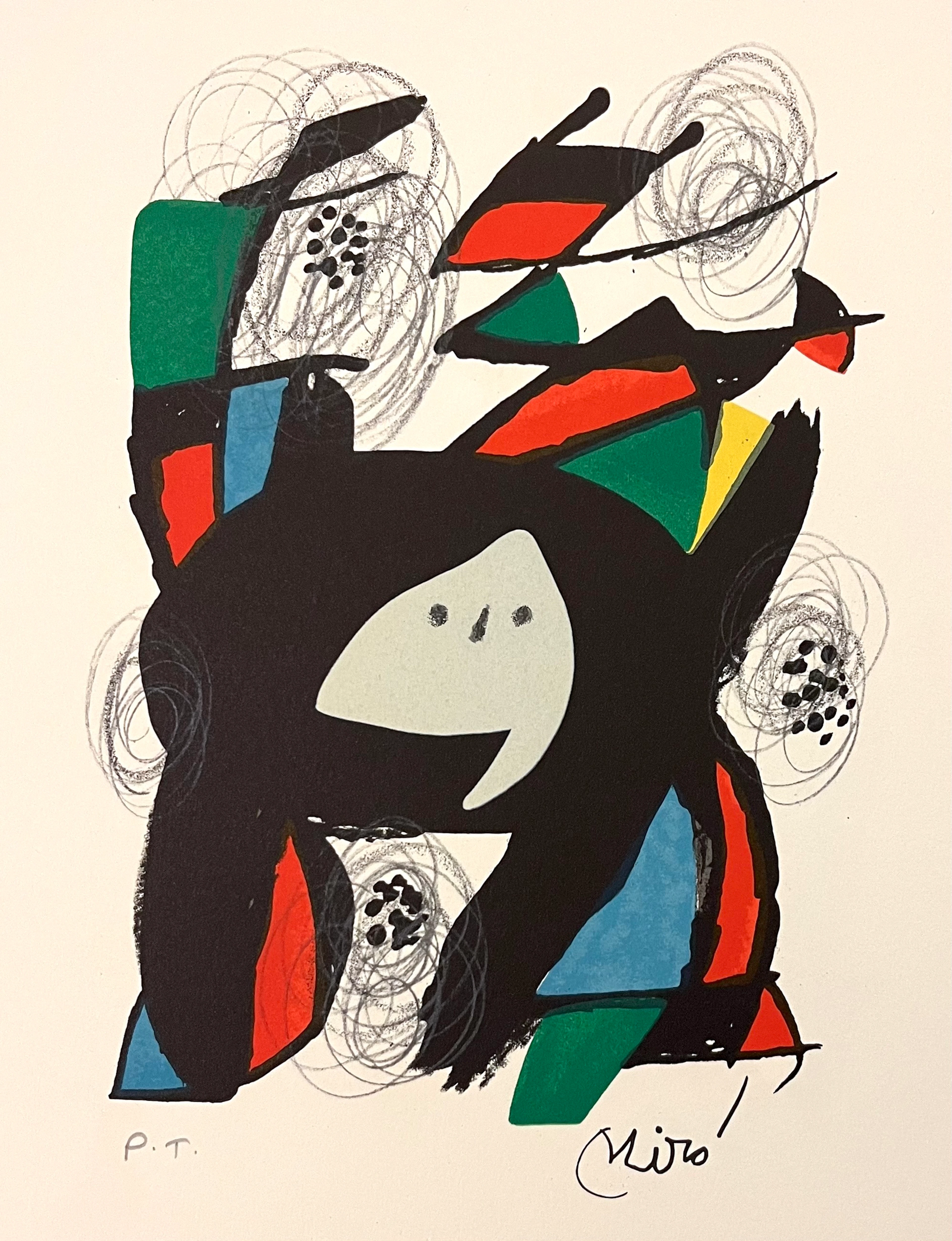 Joan MIRO - La Mélodie Acide, 1980 - lithographie originale