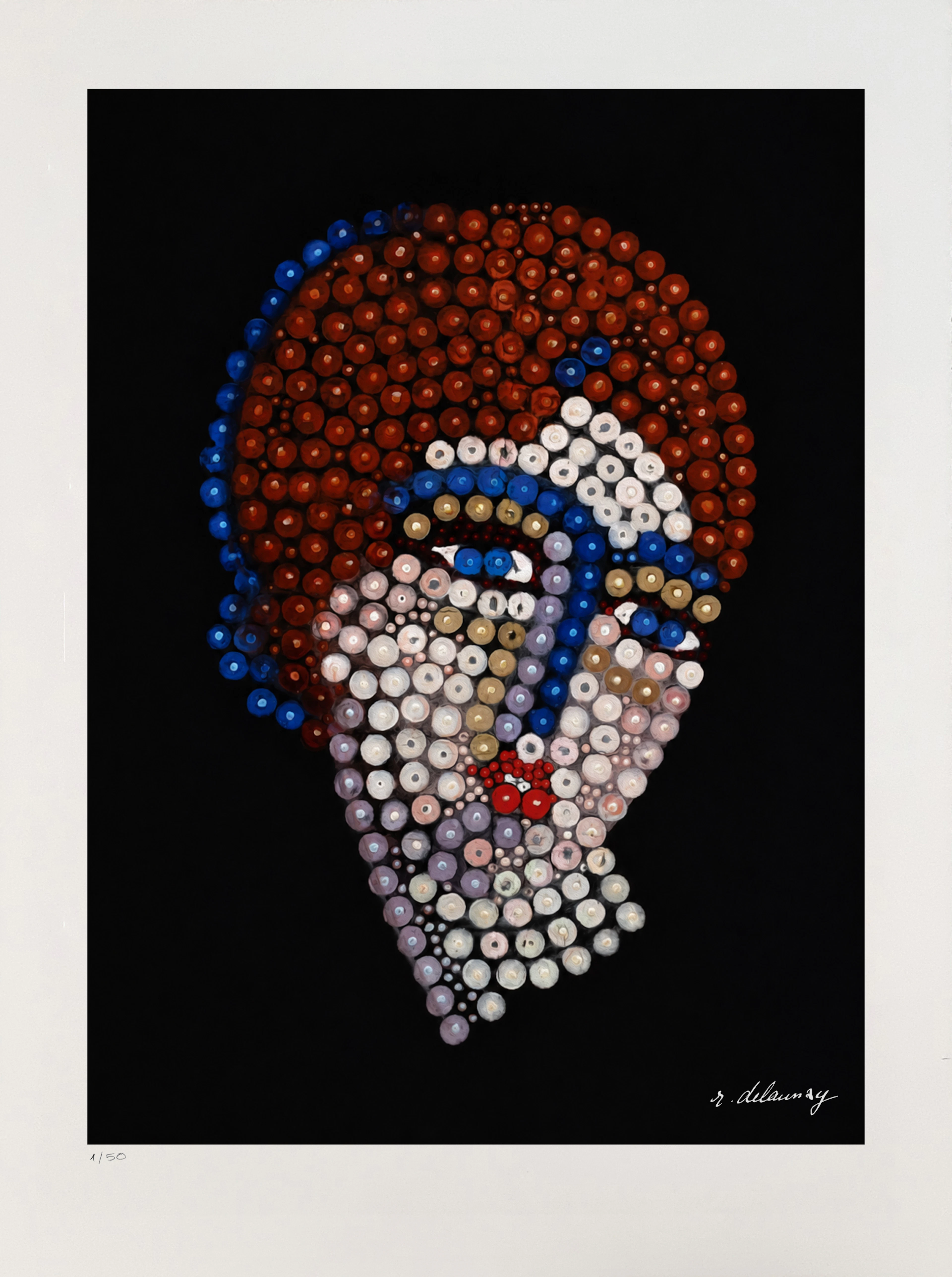Robert Delaunay (d’après), Orgues de lumière, sérigraphie signée, numérotée
