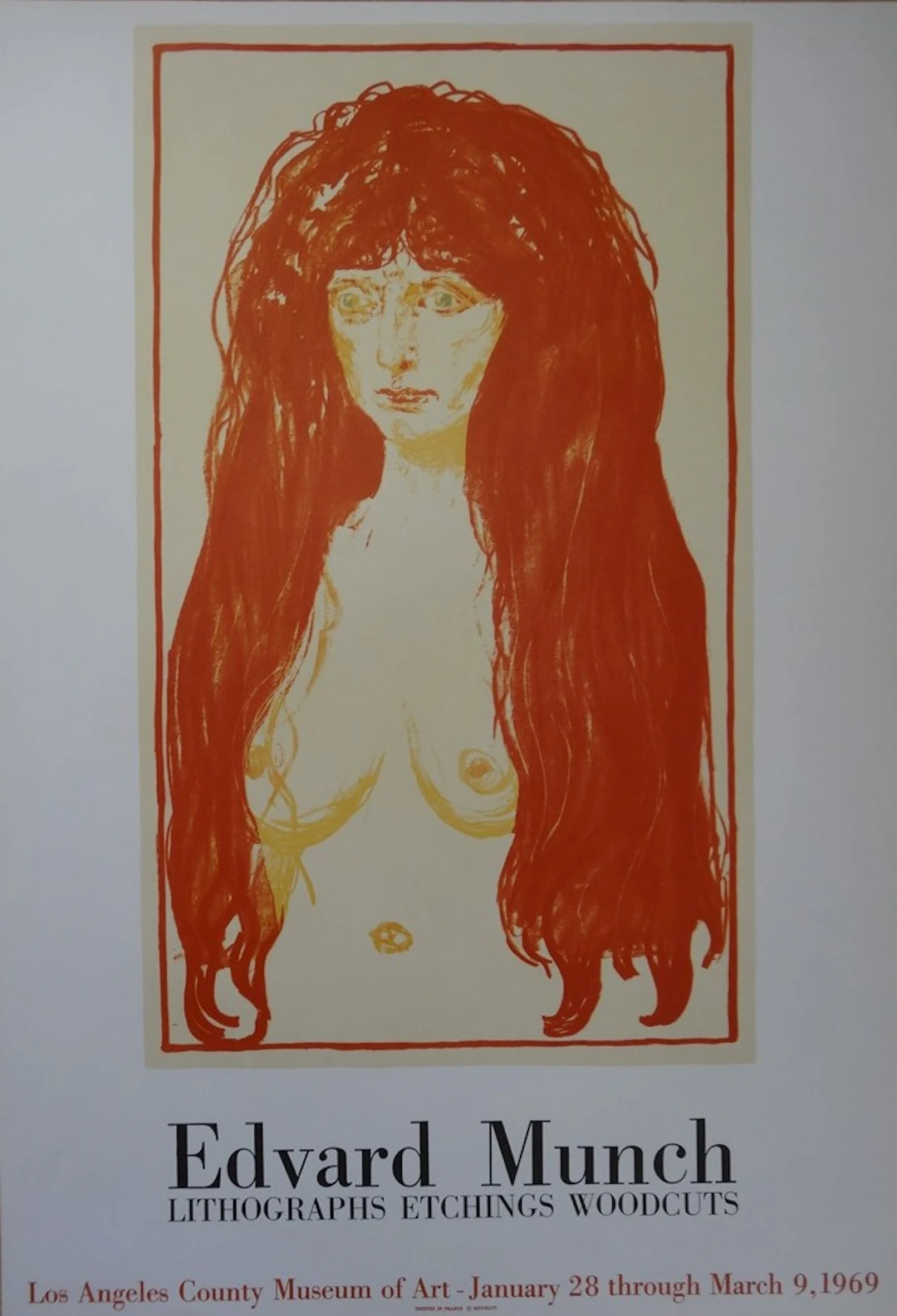 Edvard MUNCH (d’après) - Lithographs, etchings, woodcuts - Affiche