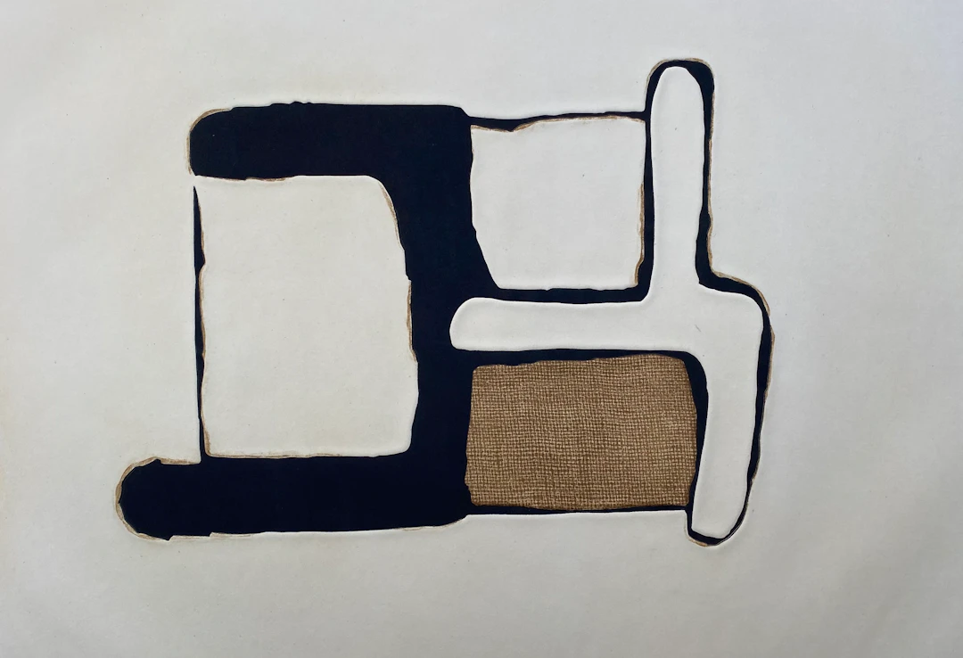 Conrad MARCA-RELLI - Composition 4, 1977 - Gravure signée au crayon