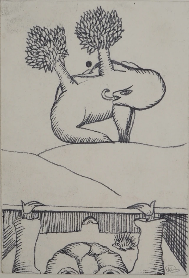 Jean-Claude SILBERMANN : Enseignes sournoises, Paysage surréaliste