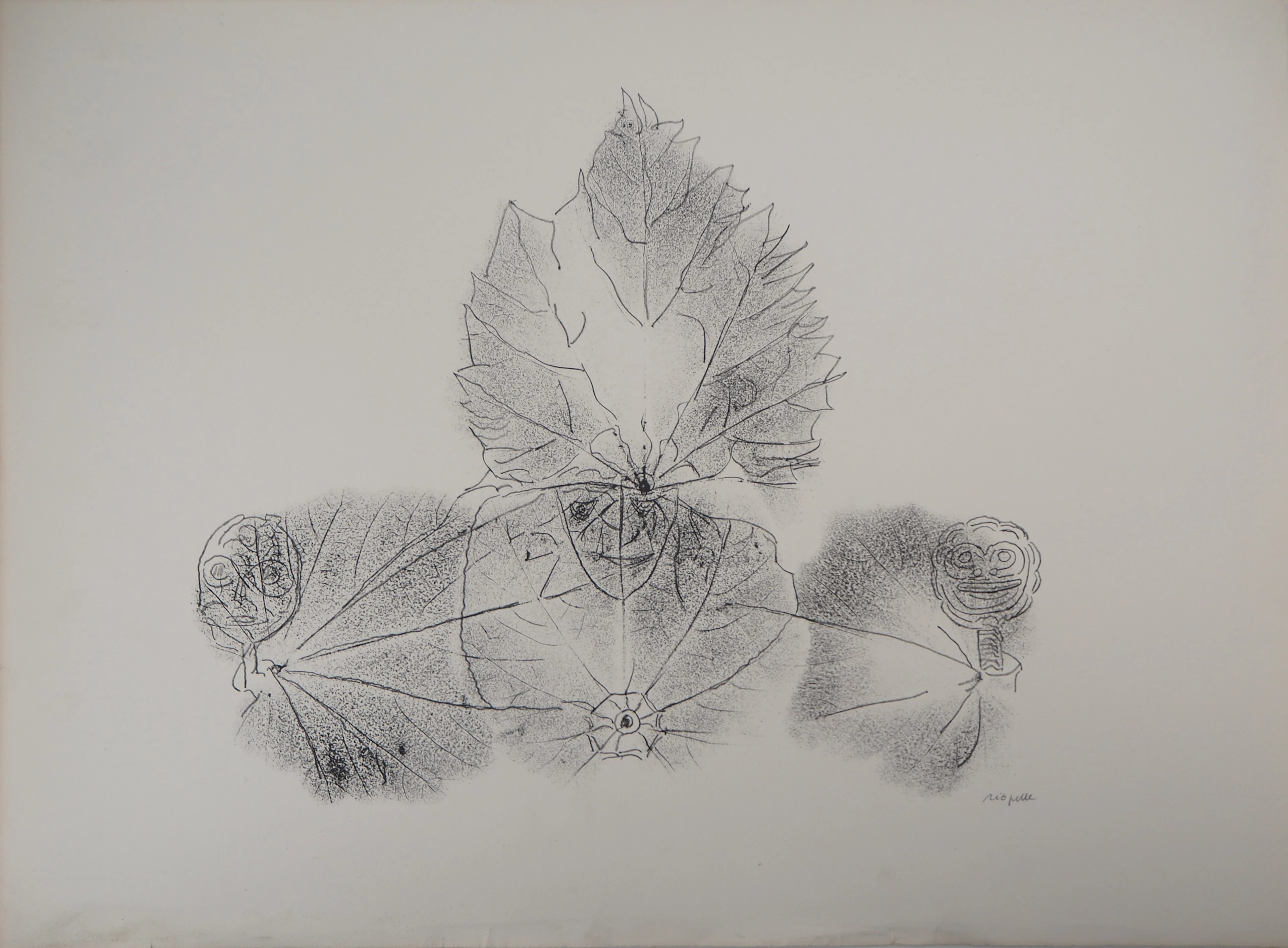 Jean-Paul RIOPELLE - Nelligan, Roi des feuilles - Lithographie originale