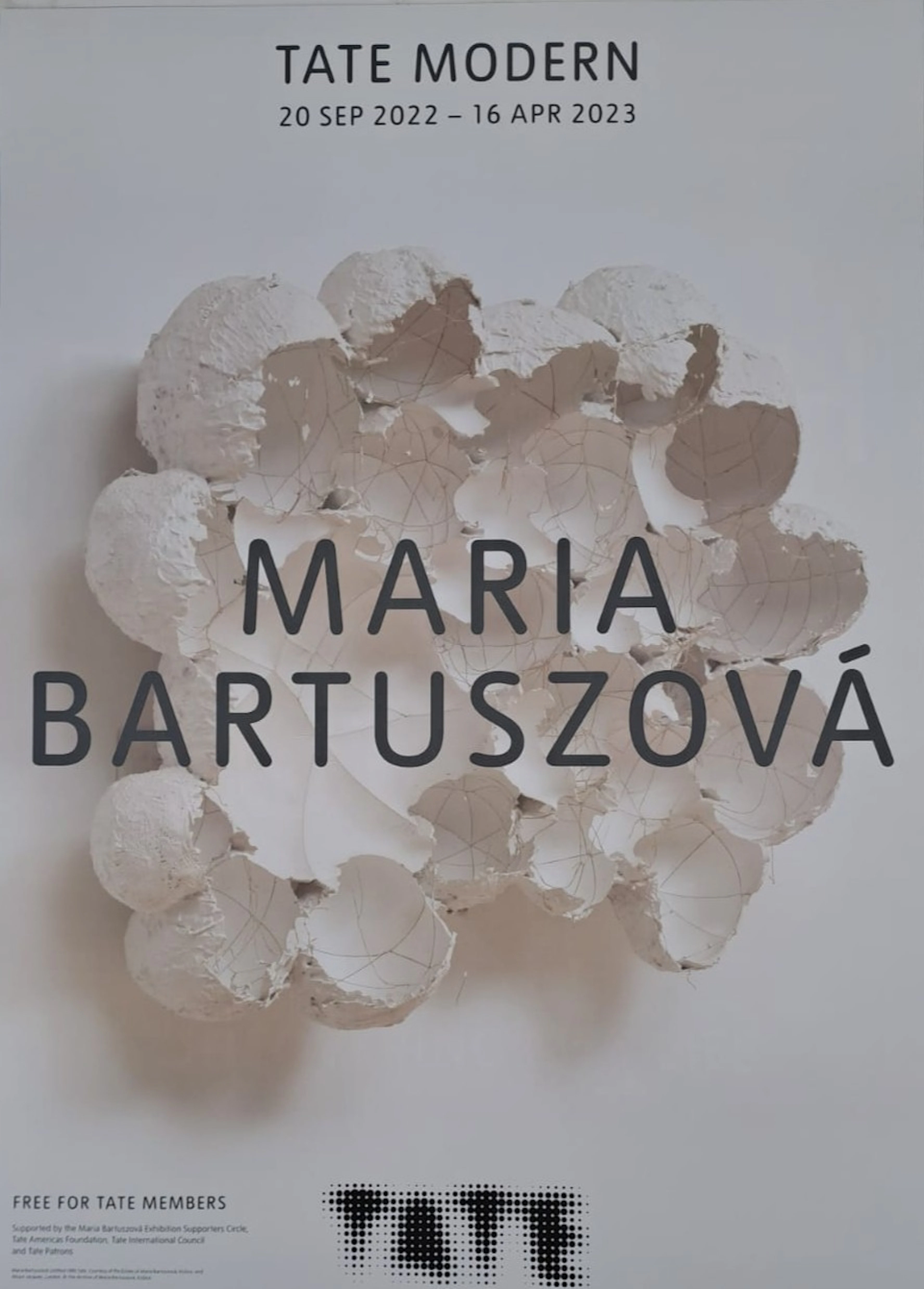 Maria Bartuszova - Exposition - Affiche d’exposition