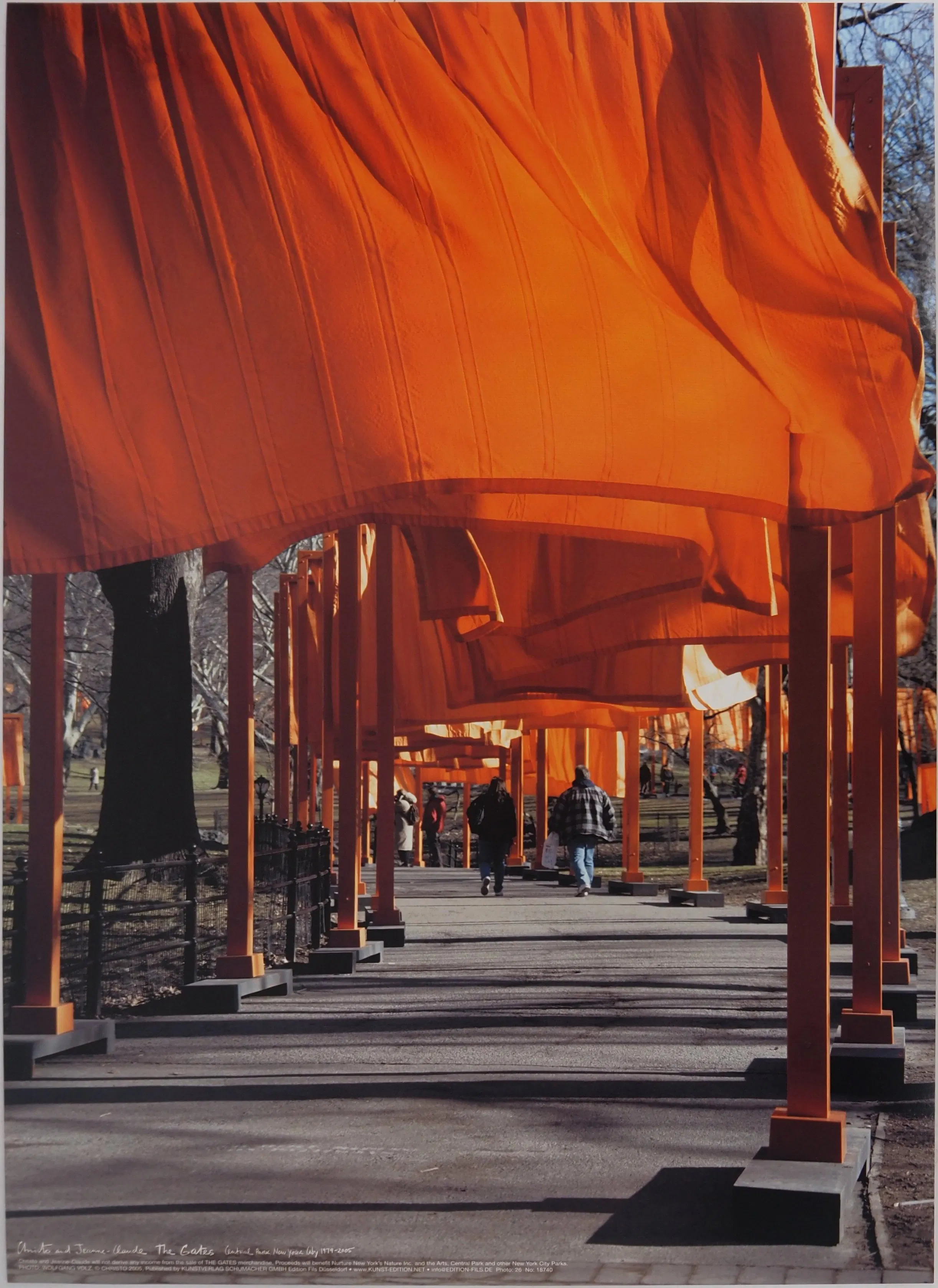 Christo et Jeanne-Claude - The Gates : Central Park New York city