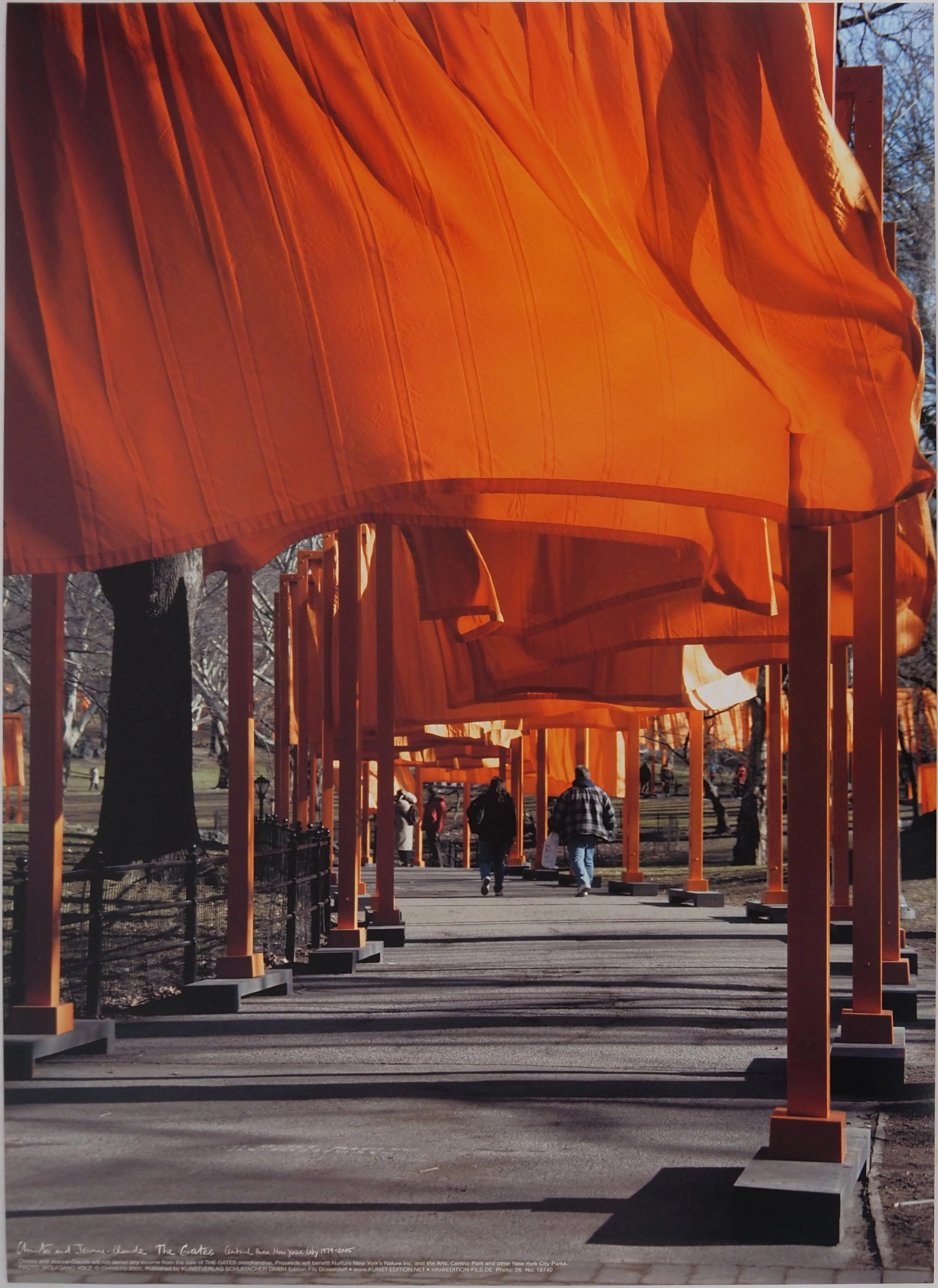 Christo et Jeanne-Claude - The Gates : Central Park New York city
