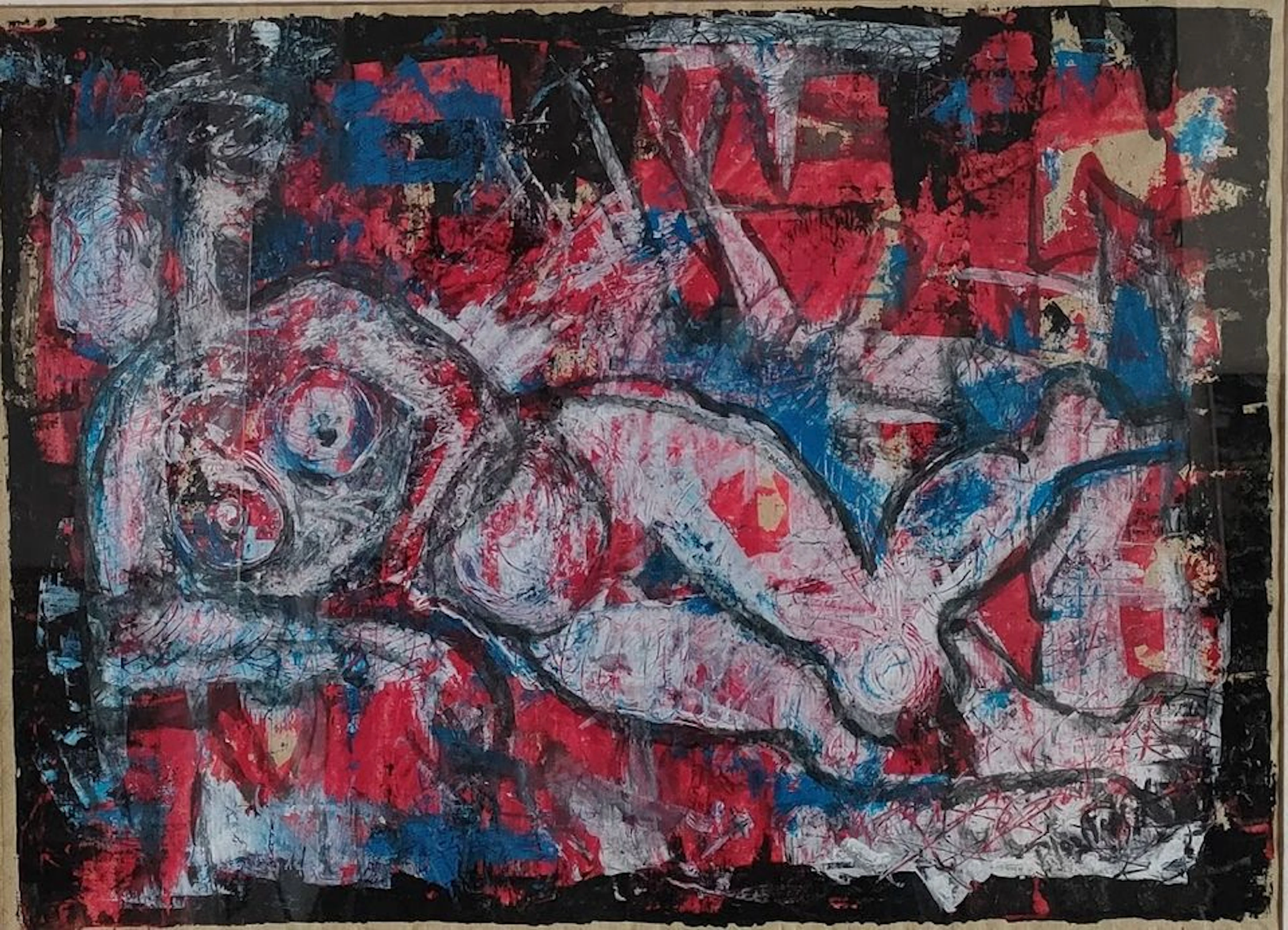 Paul JOOSTENS - Poezelozen - Gouache
