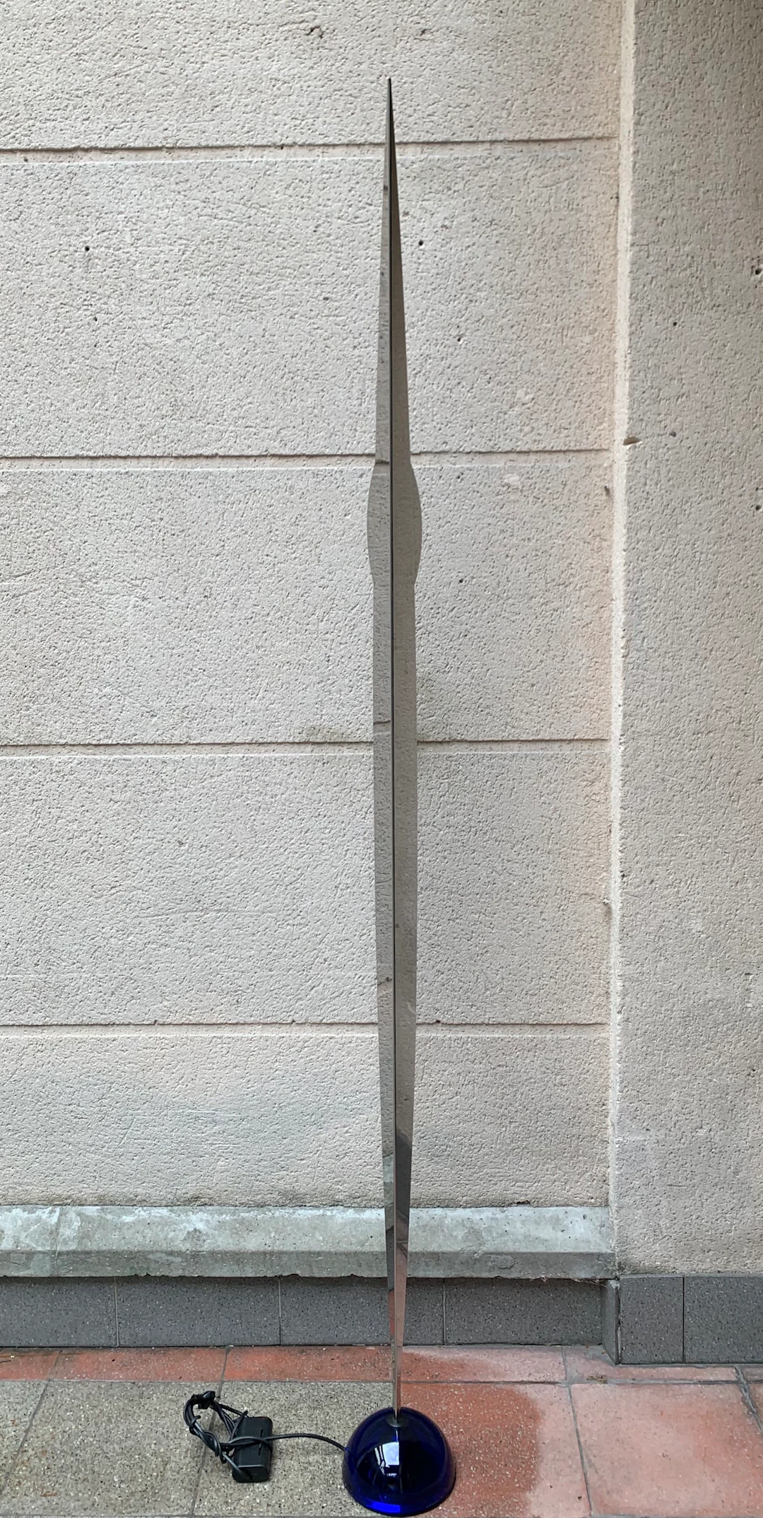 Gilles DERAIN - Lampadaire Flamme, 1986
