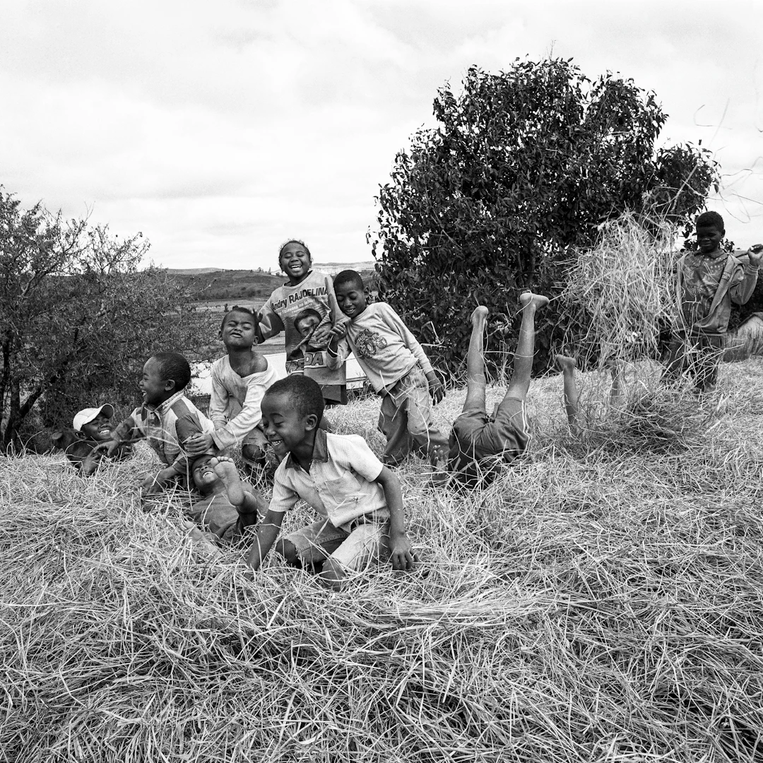 José nicolas - Madagascar, Village de Manganaro 2019 - Tirage argentique