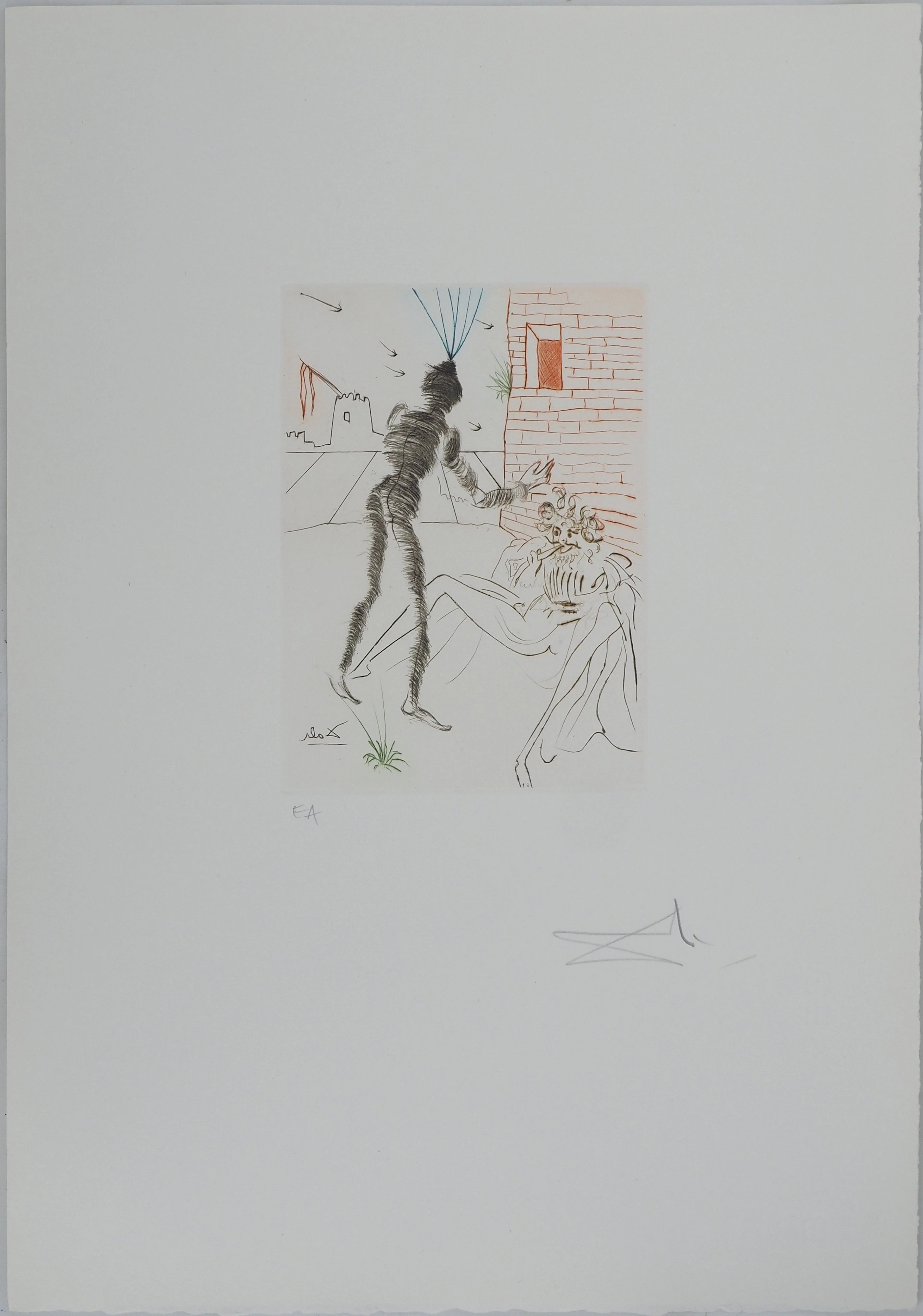 Salvador Dali - Shakespeare : Henry V, 1971 - Gravure originale signée