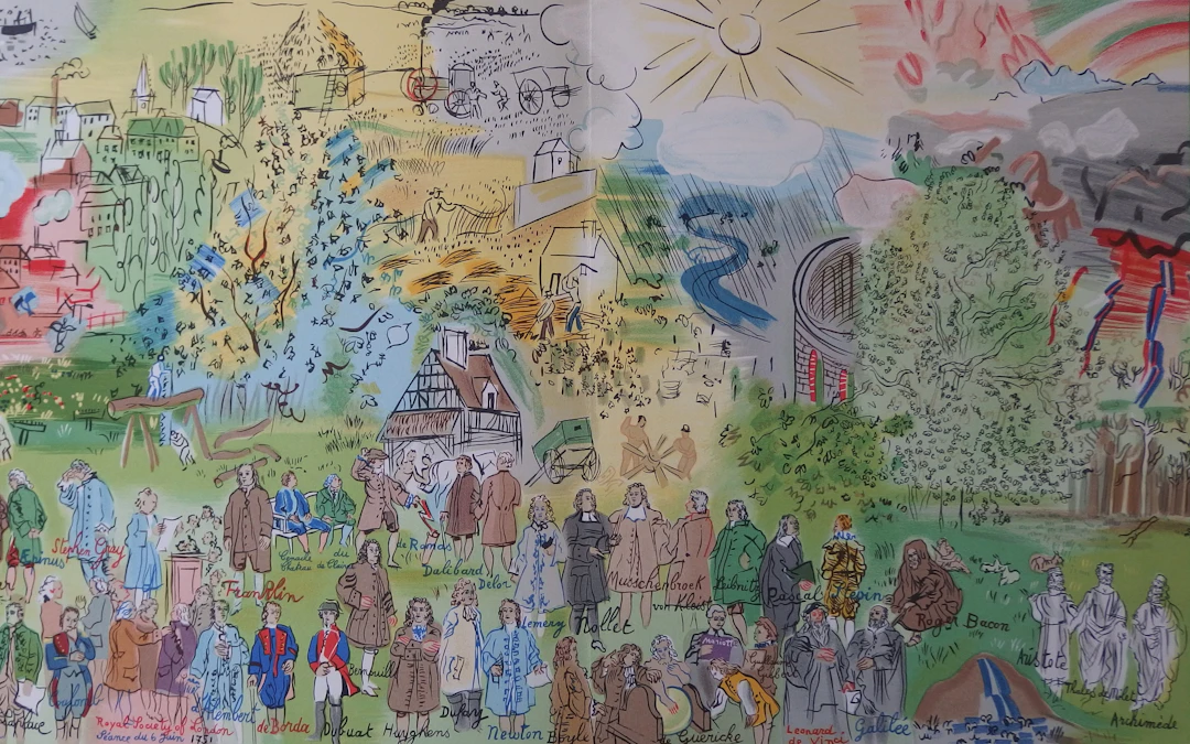 Raoul DUFY : Histoire d’Electricité - Lithographie