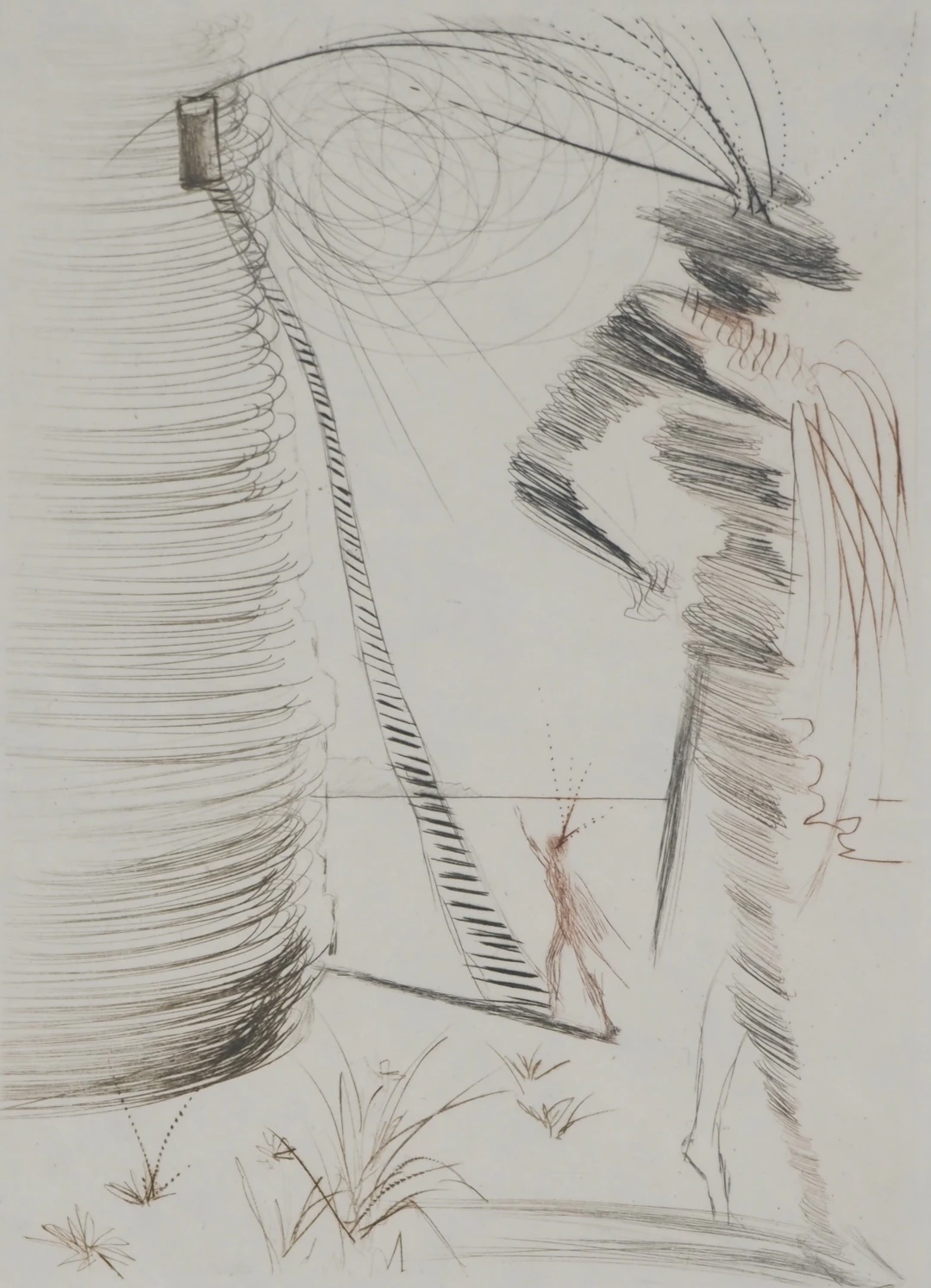 Salvador DALI : Roméo et Juliette - Gravure originale signée