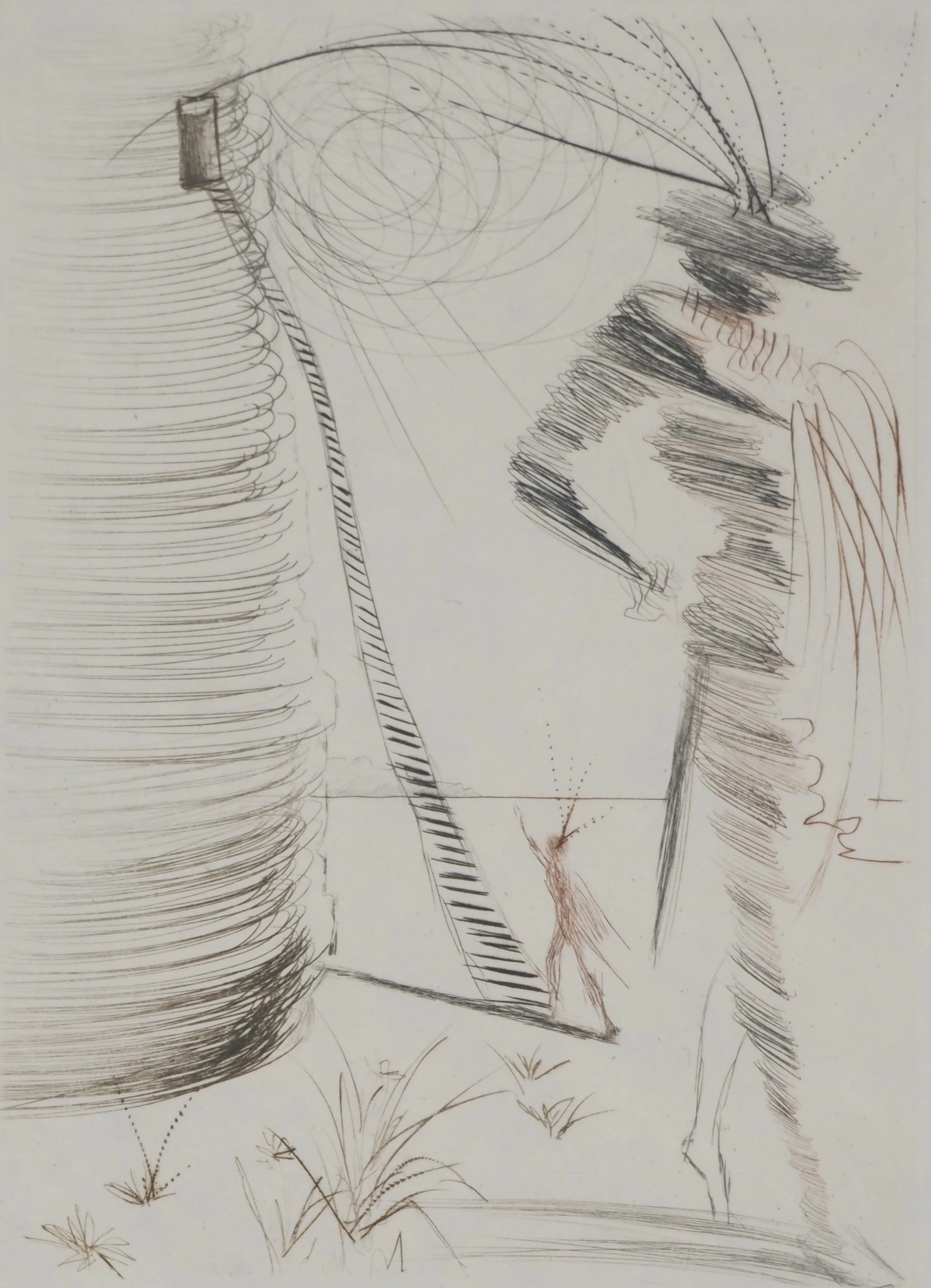 Salvador DALI : Roméo et Juliette - Gravure originale signée