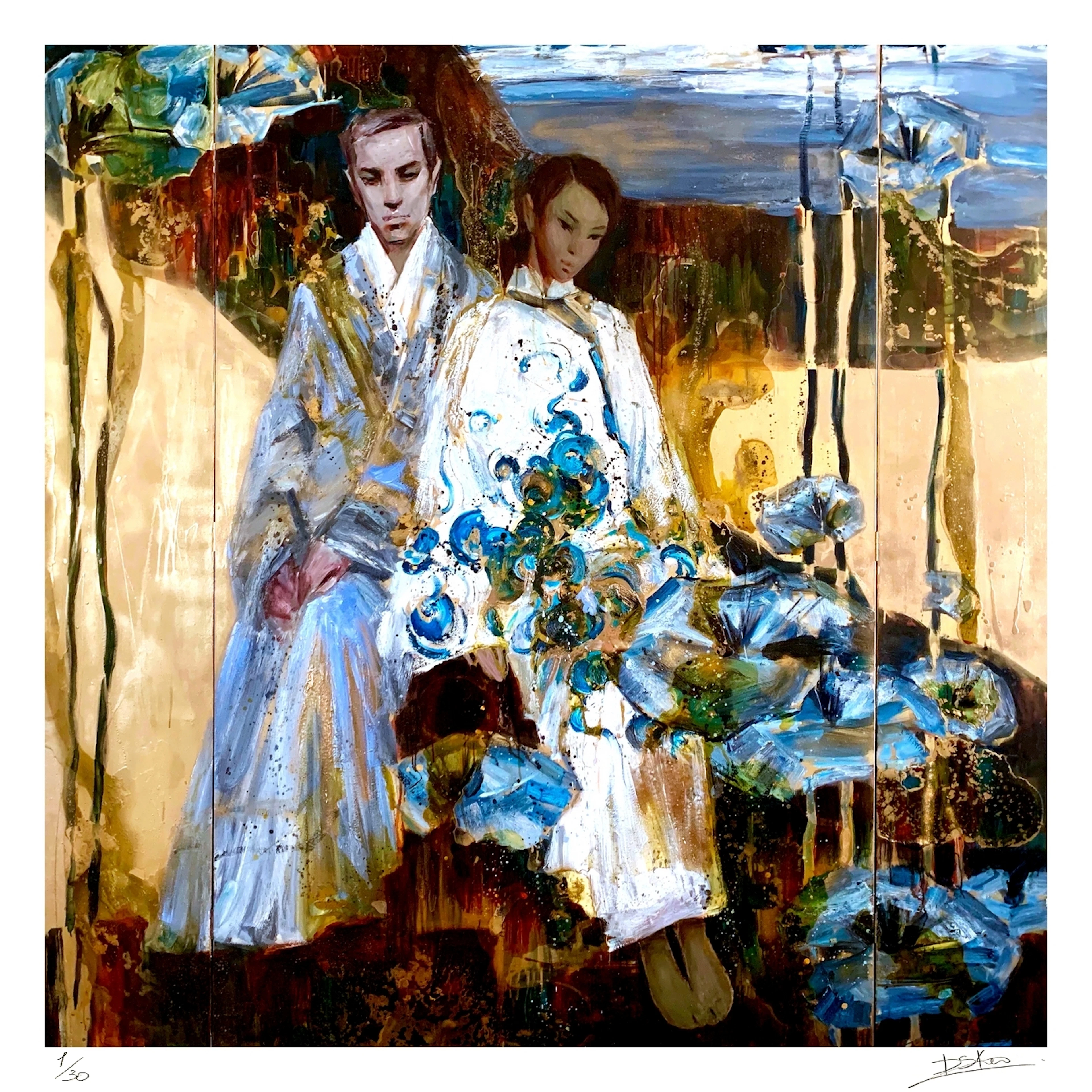 Dasha SKORUBSKA-KANDINSKY - Warrior’s path - Sérigraphie signée et numérotée
