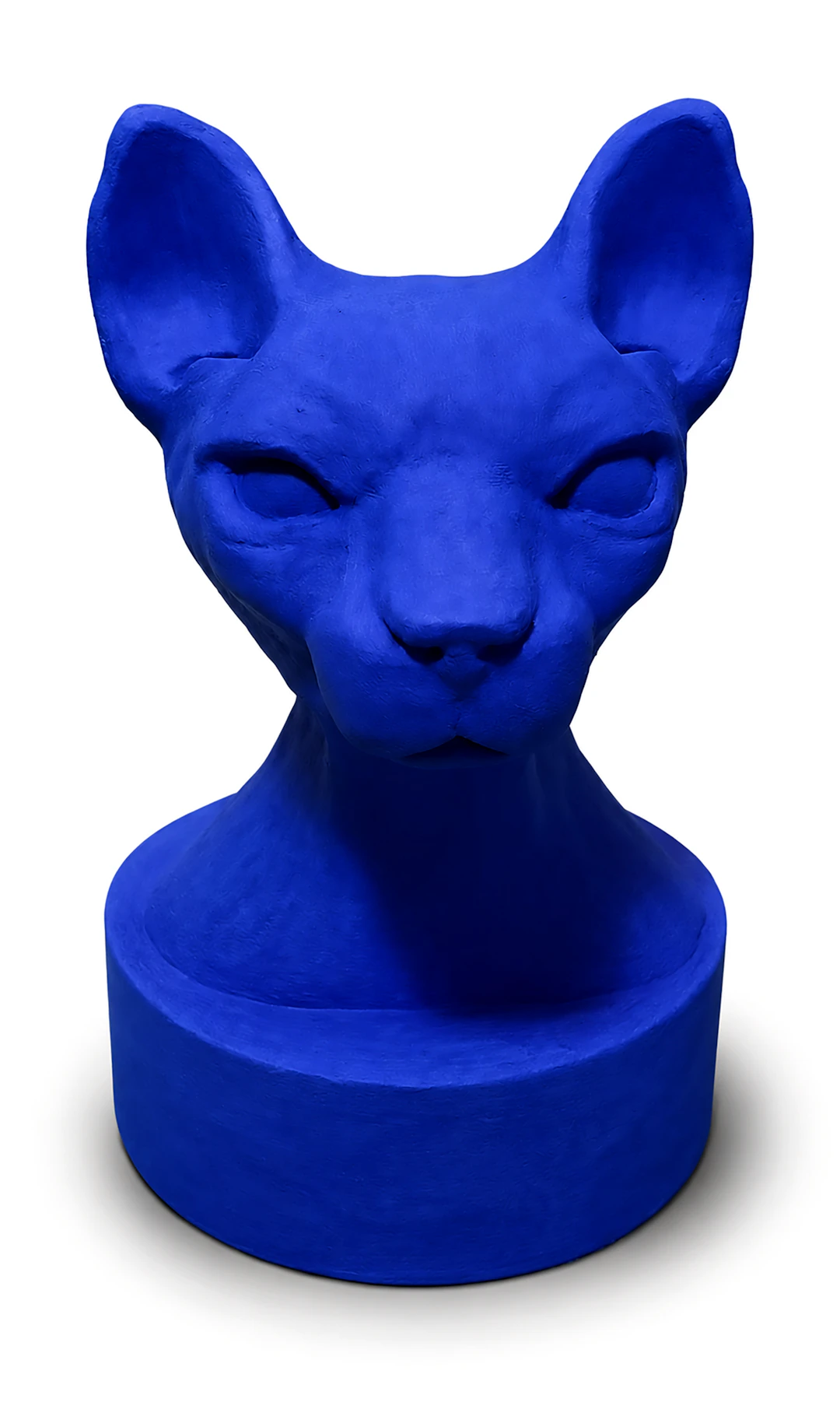 Onna Medeis, Sphynx monochrome, sculpture série limitée, 2025