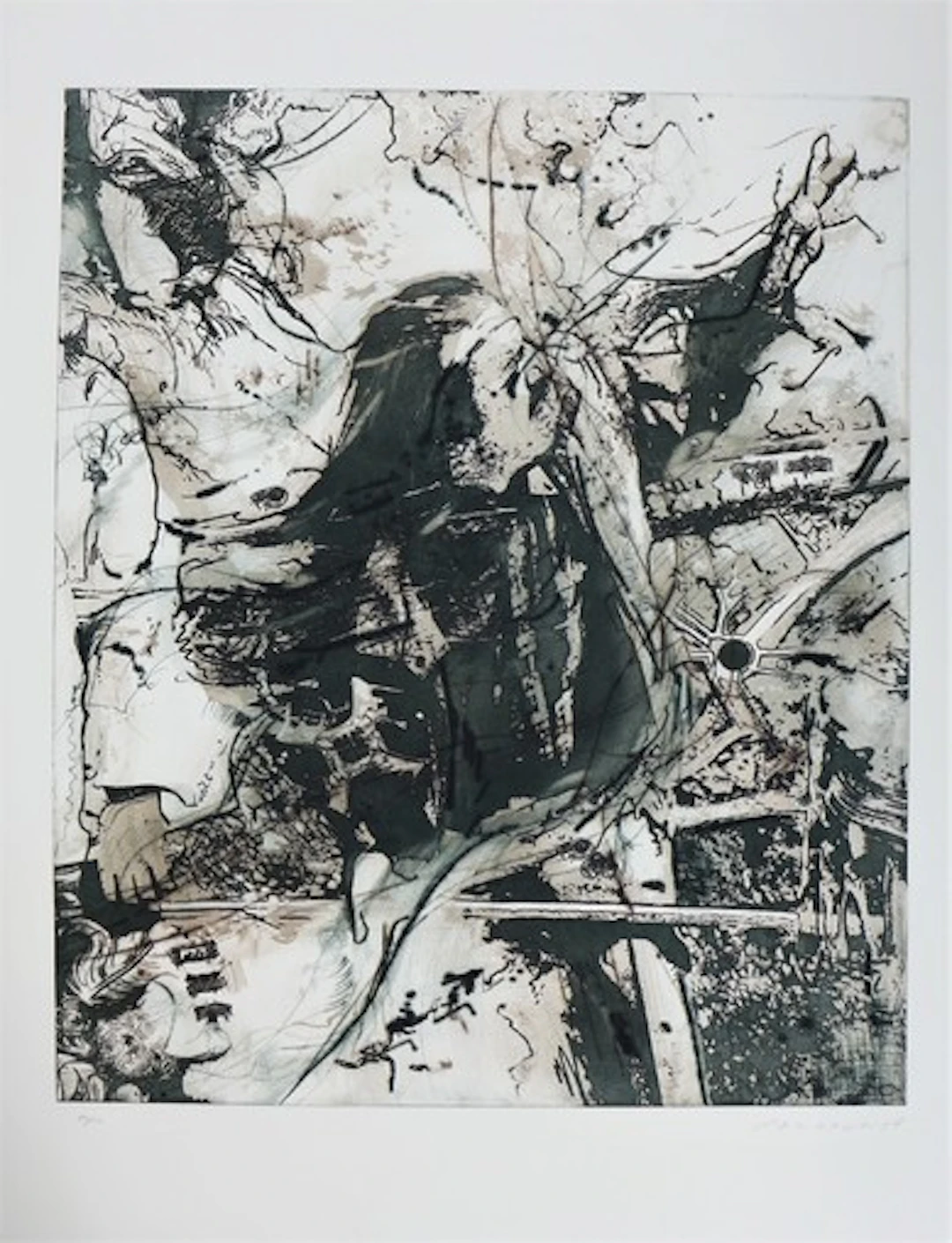 Fabian MARCACCIO - Sans Titre 4, 2007 - Eau-forte signée au crayon