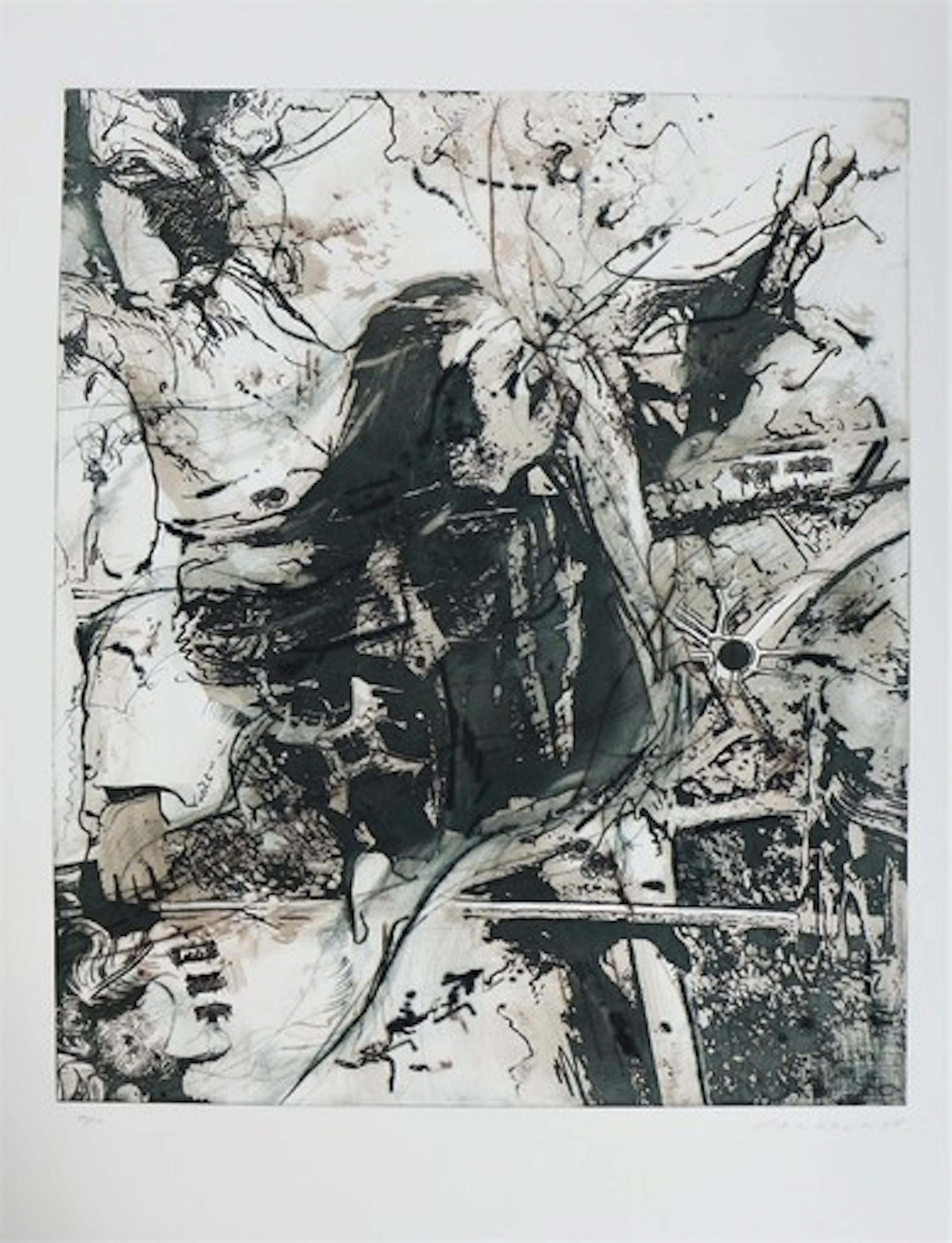 Fabian MARCACCIO - Sans Titre 4, 2007 - Eau-forte signée au crayon