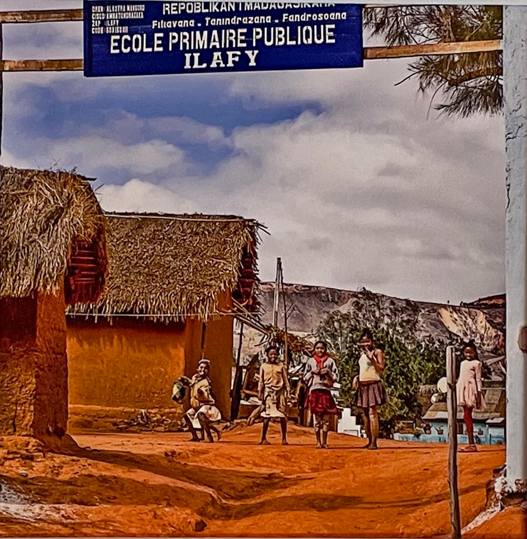 José Nicolas - Ecole à Manganaro 2019 - Tirage numerique
