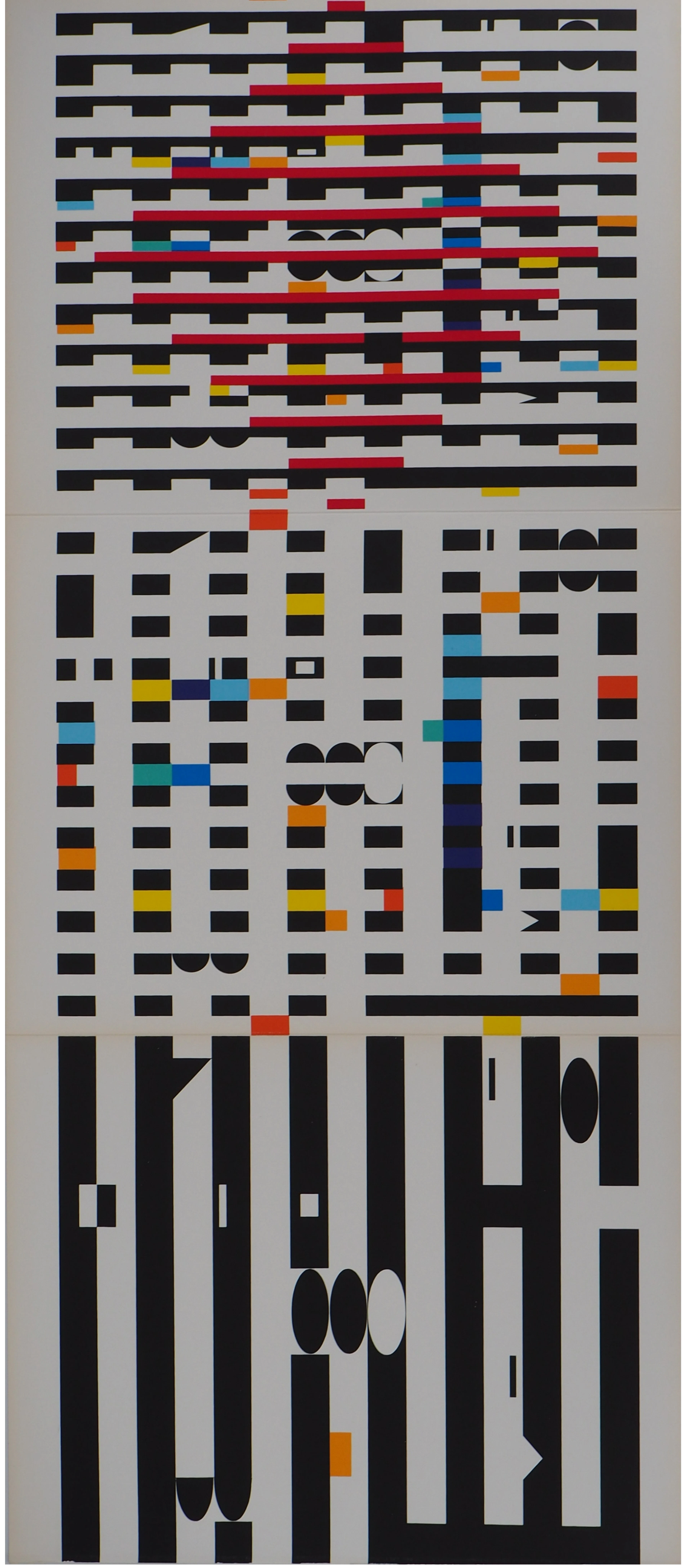 Yaacov AGAM - Composition cinétique - Sérigraphie originale