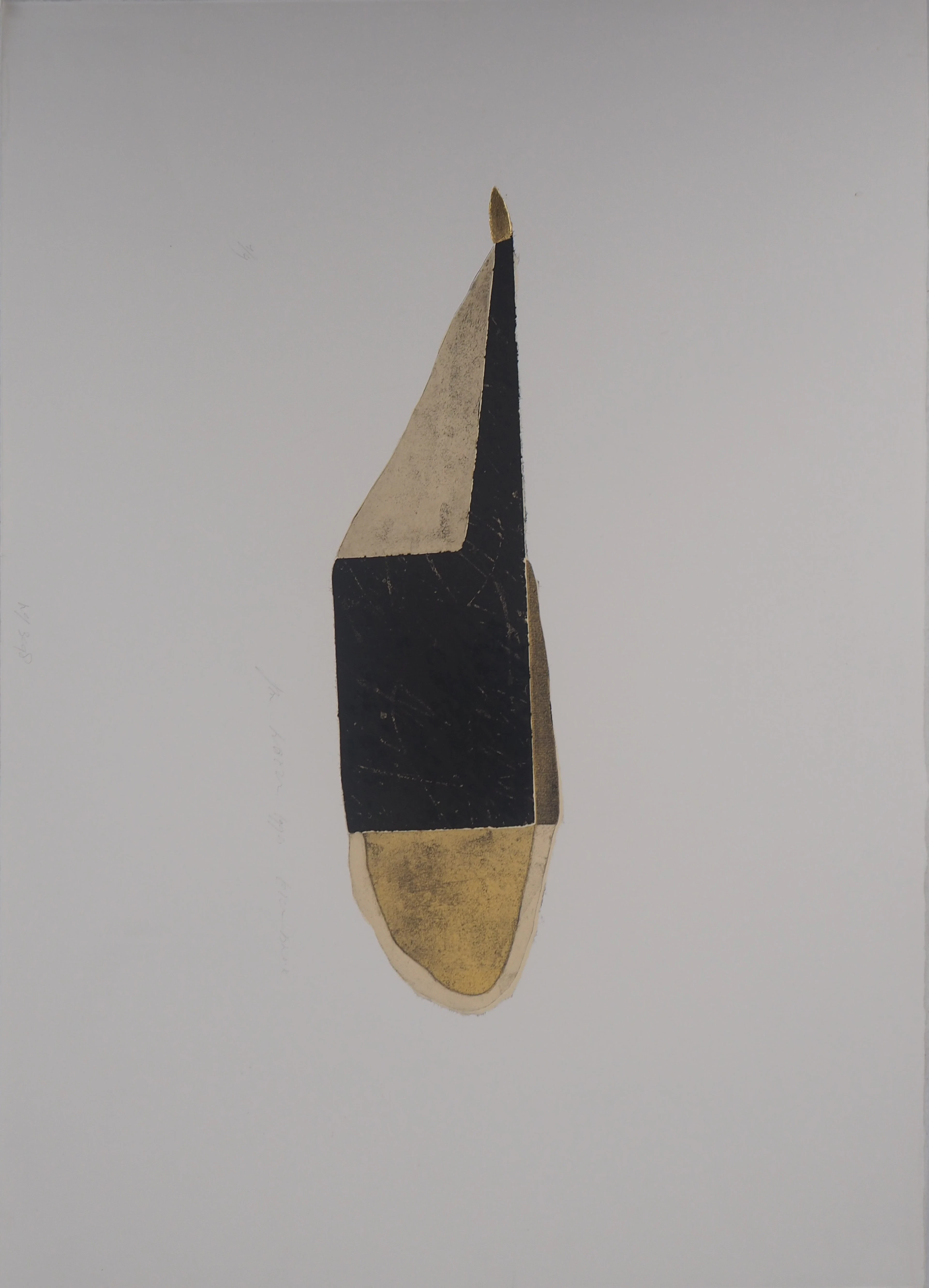 Jan Naezer - Plume d’écriture, 1994 - Gravure originale signée
