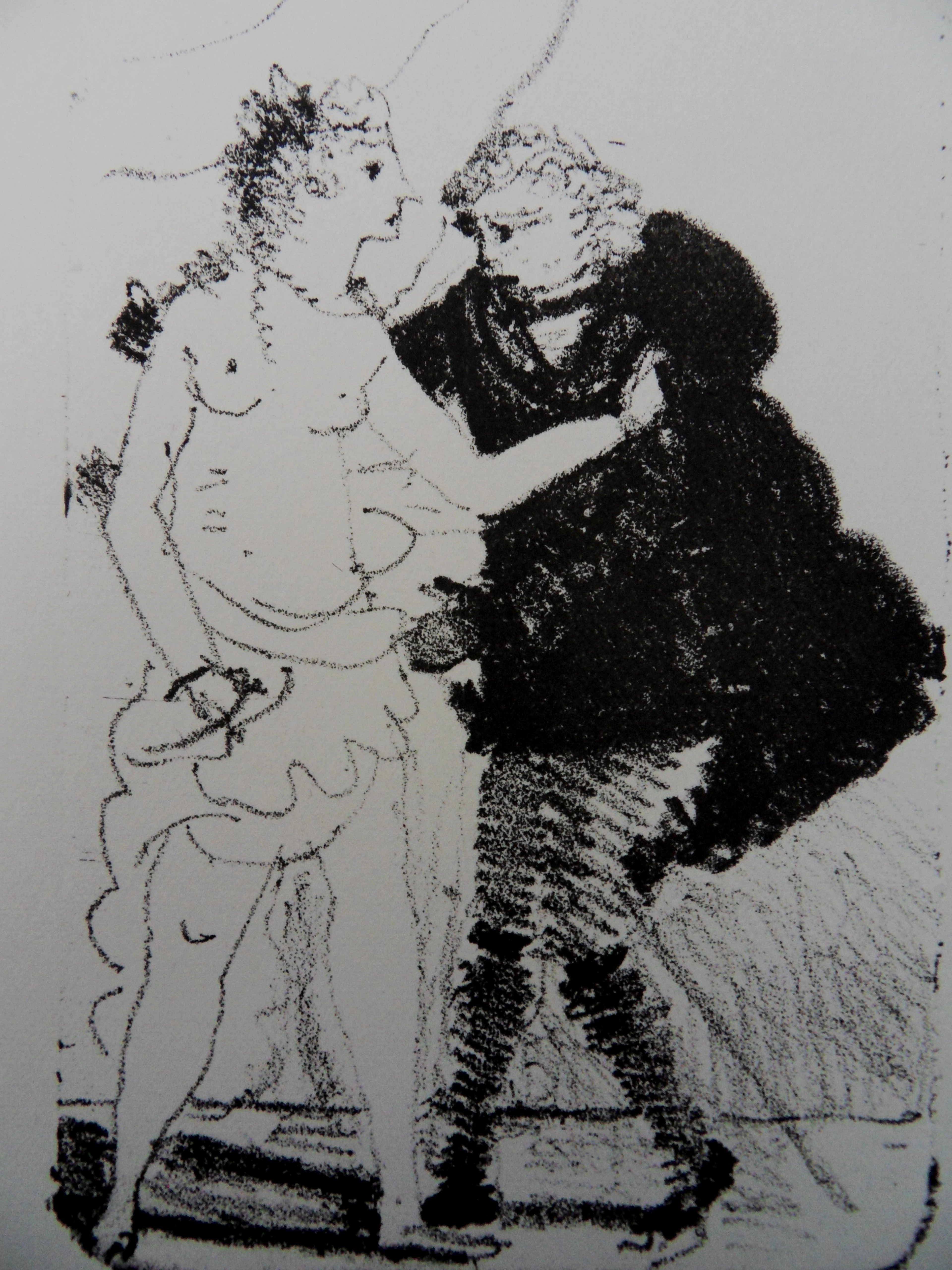 André DERAIN : L’amant repoussé - Lithographie originale signée