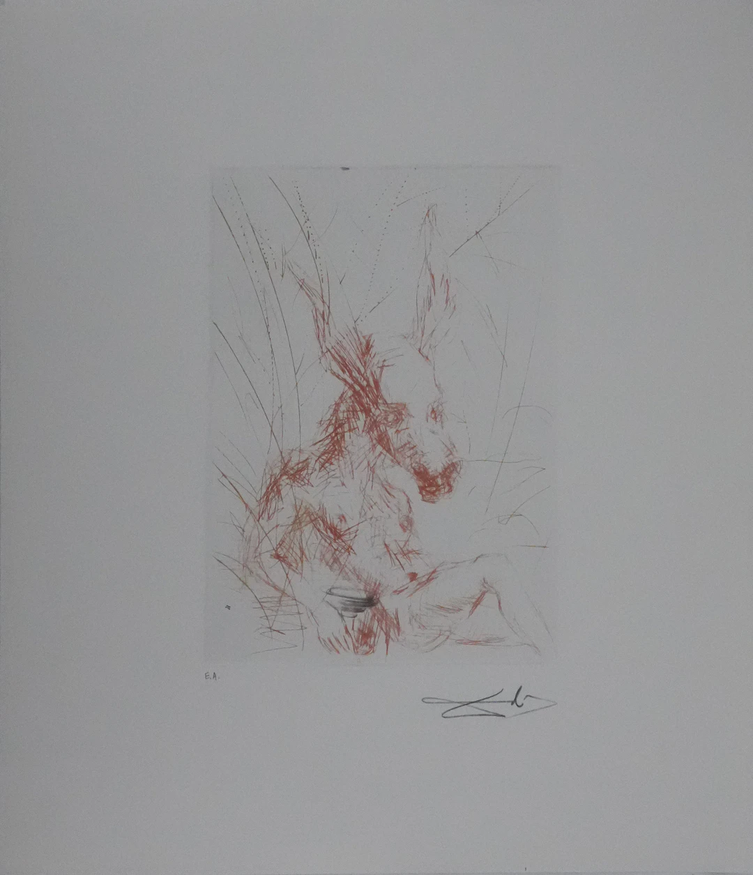 Salvador Dali - Songe d’une nuit d’été - Héliogravure signée