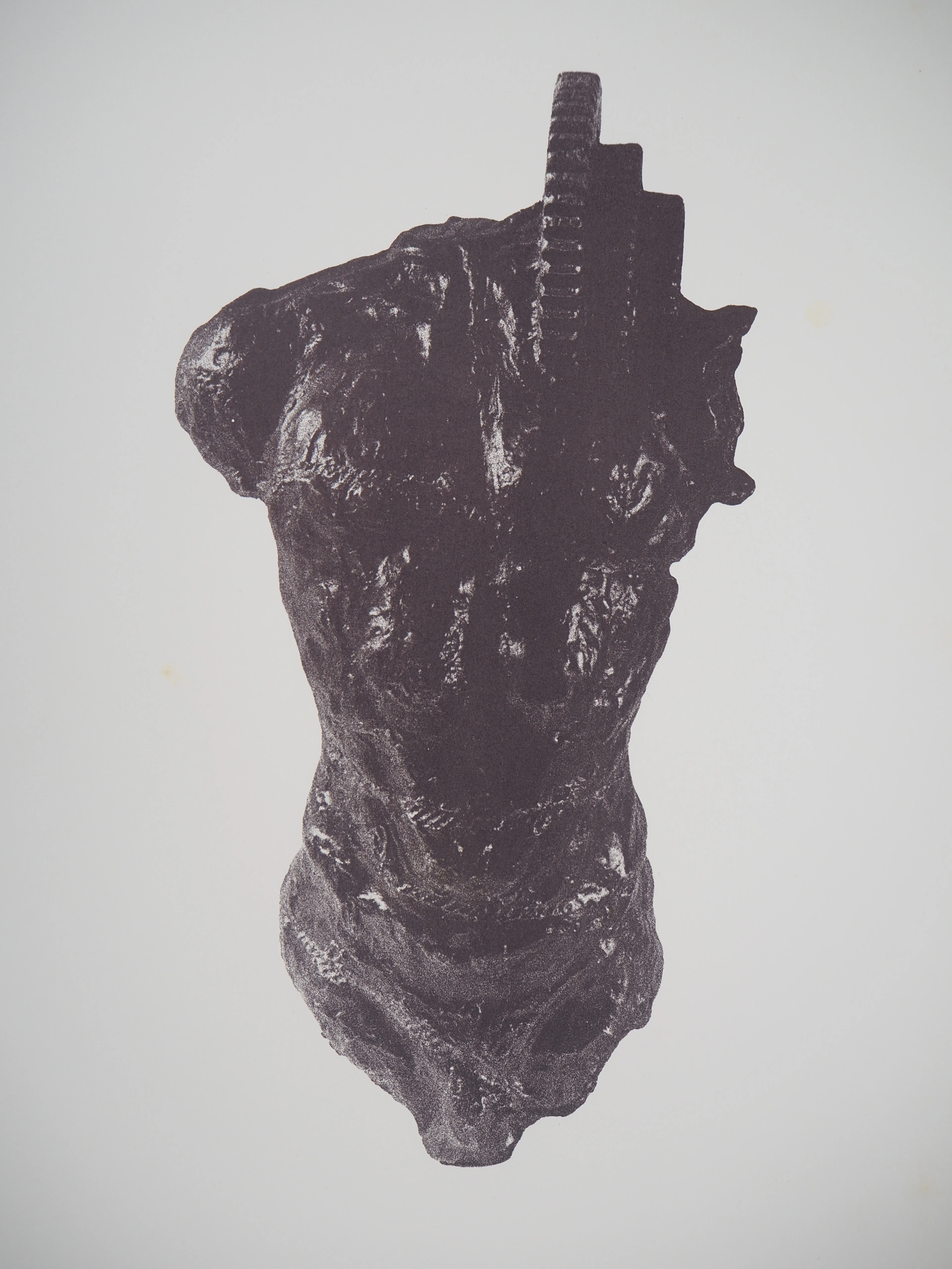 Carlos VAZQUEZ MATA : Hommage à la sculpture - Héliogravure originale signée