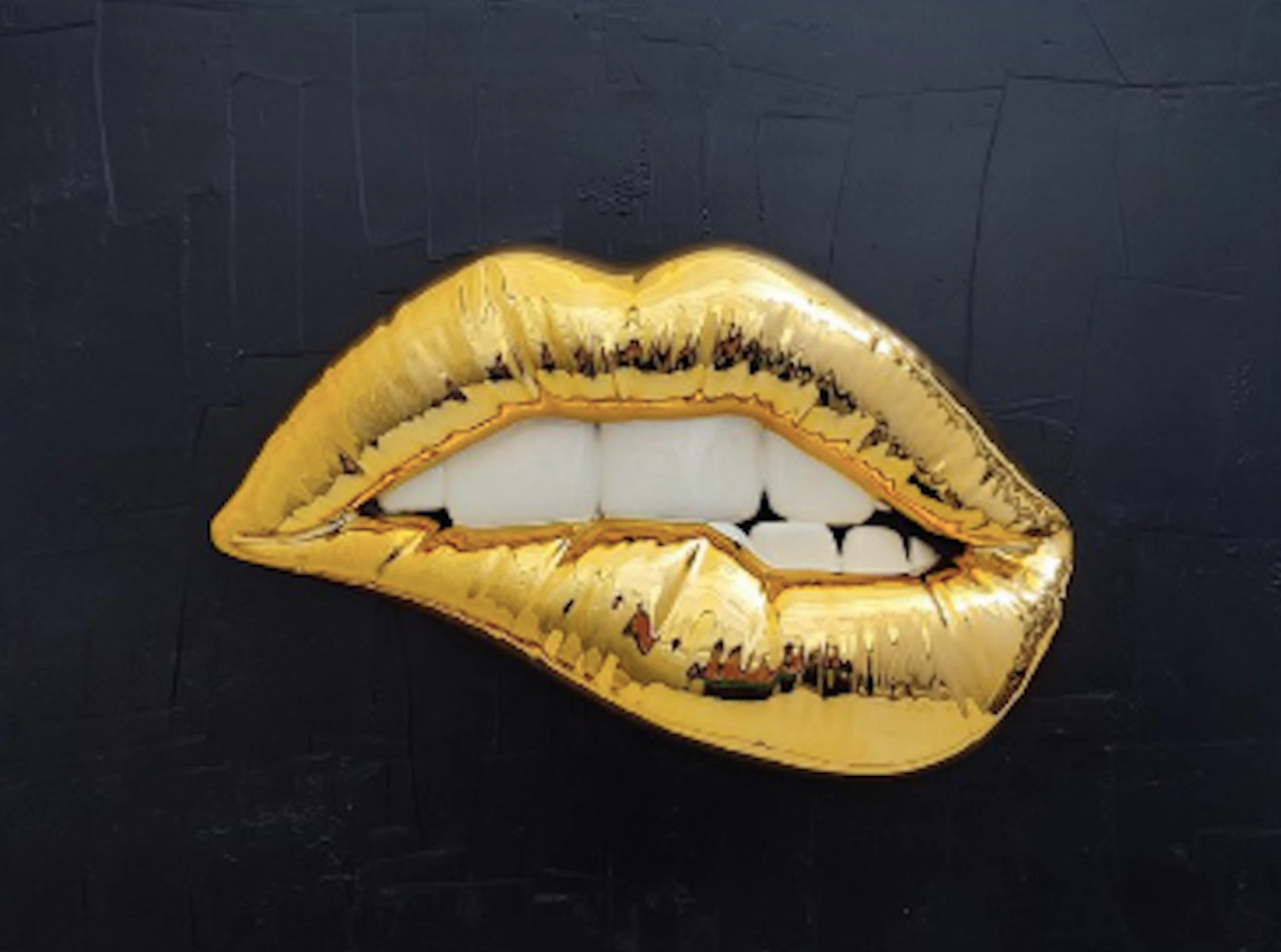 Sagrasse - Wall lips mmmh - Résine et poudre de marbre