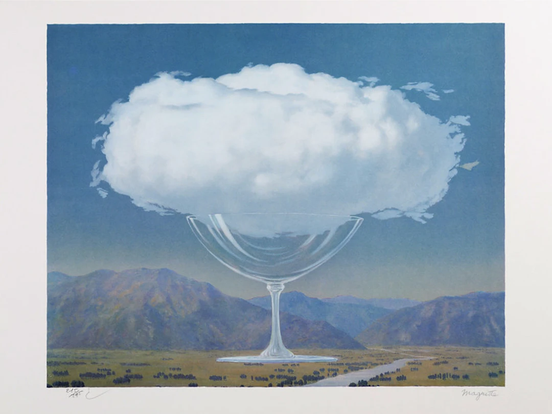 René Magritte - La Corde Sensible Lithographie